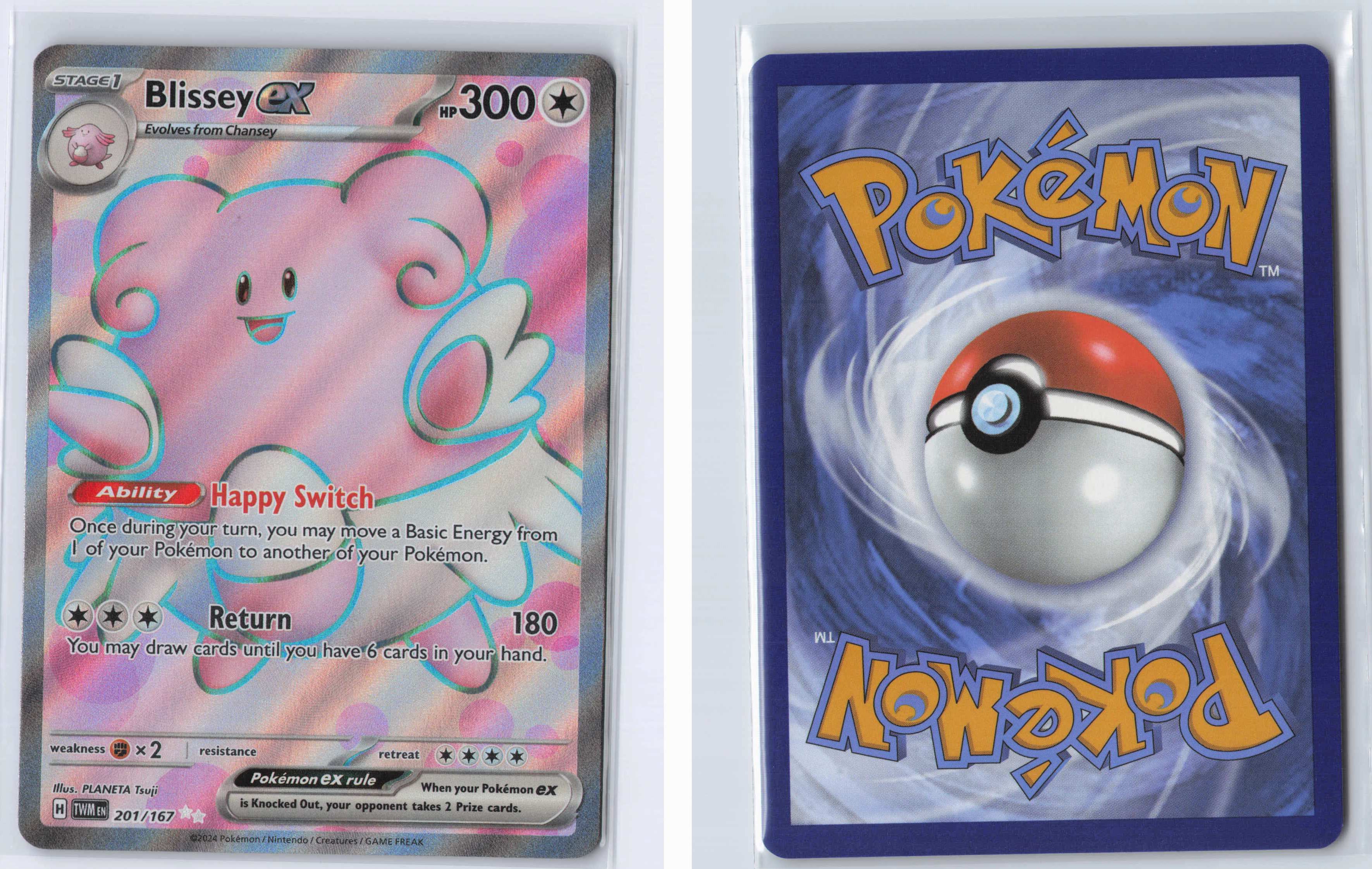(#201/167) Blissey ex [SV06: Twilight Masquerade]
