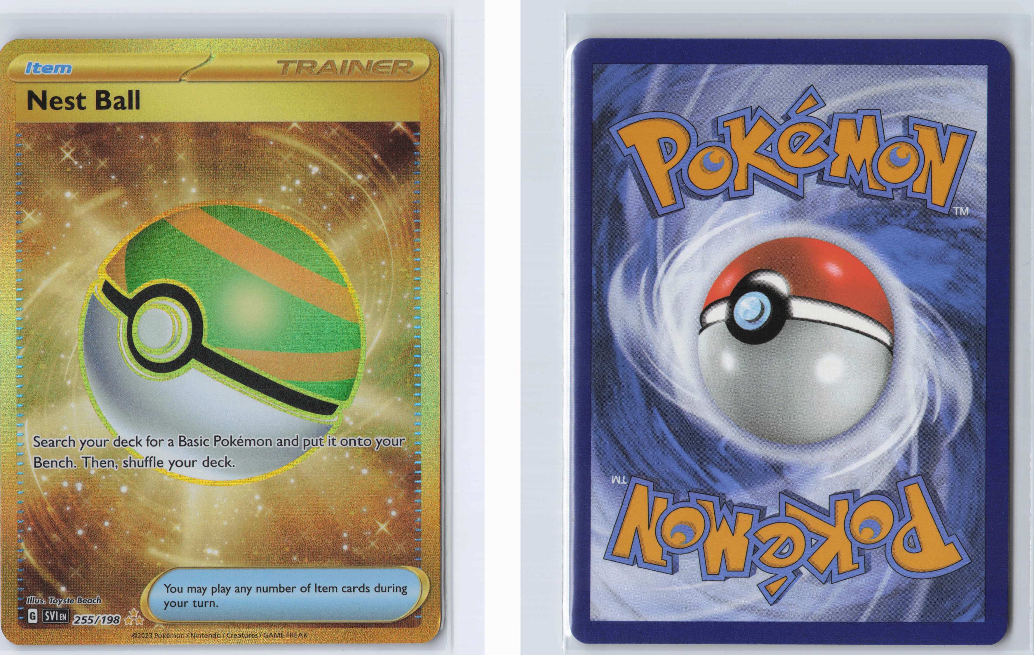 (#255/198) Nest Ball [SV01: Scarlet & Violet Base Set]