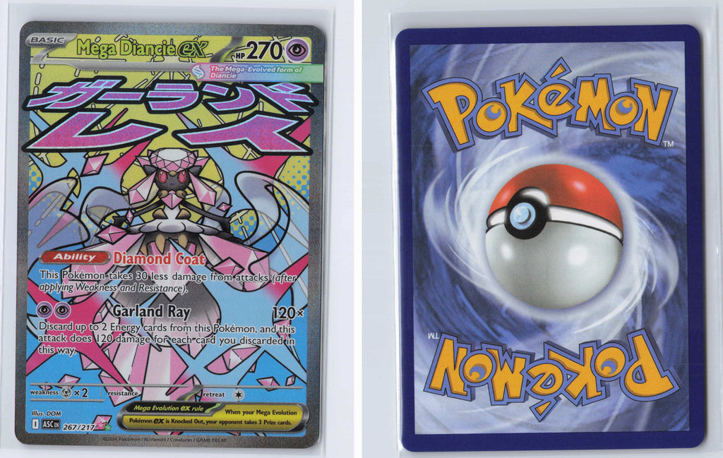 (#267/217) Mega Diancie ex [ME: Ascended Heroes]