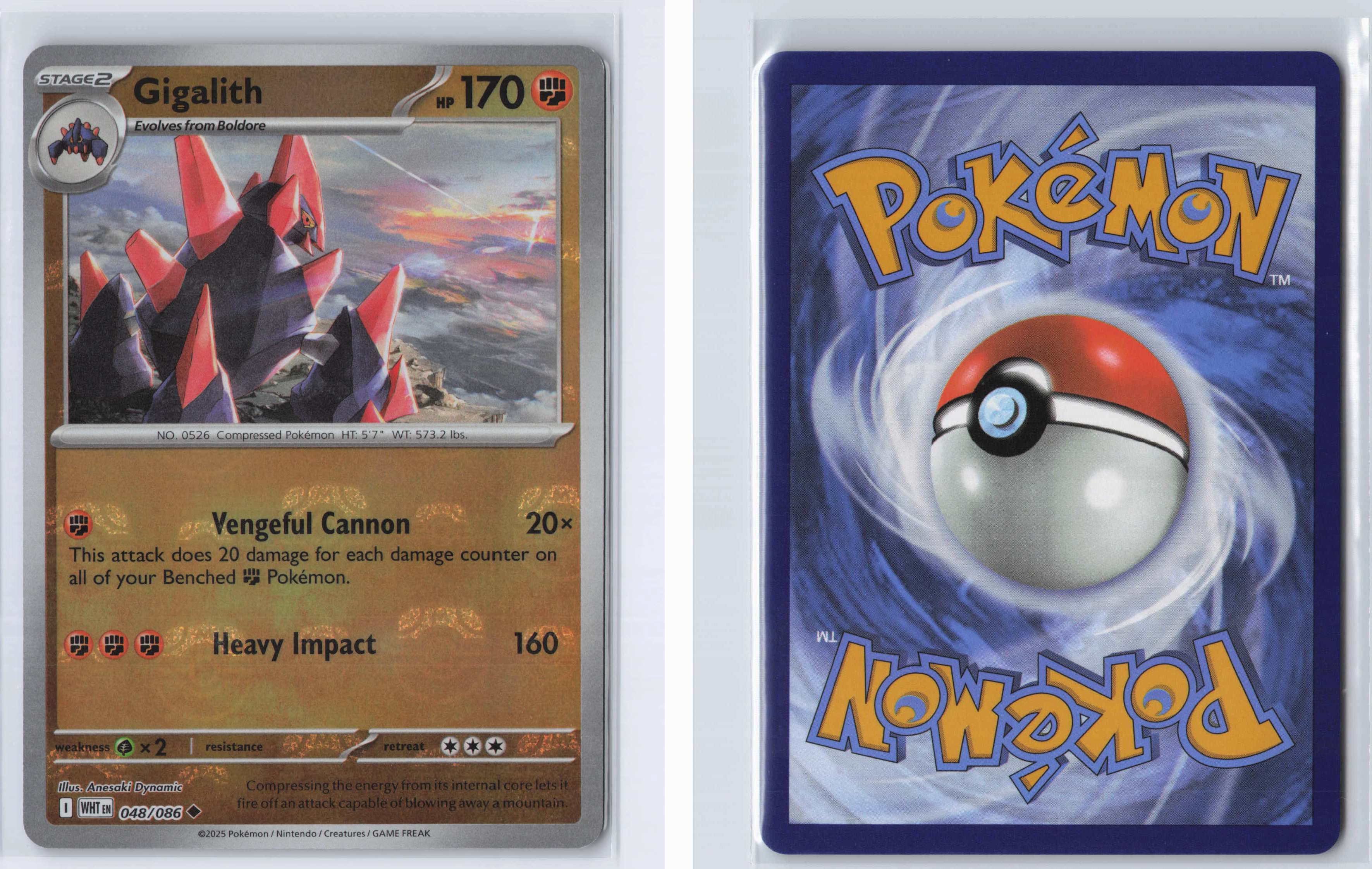 (#048/086) Gigalith (Master Ball Pattern) [SV: White Flare]