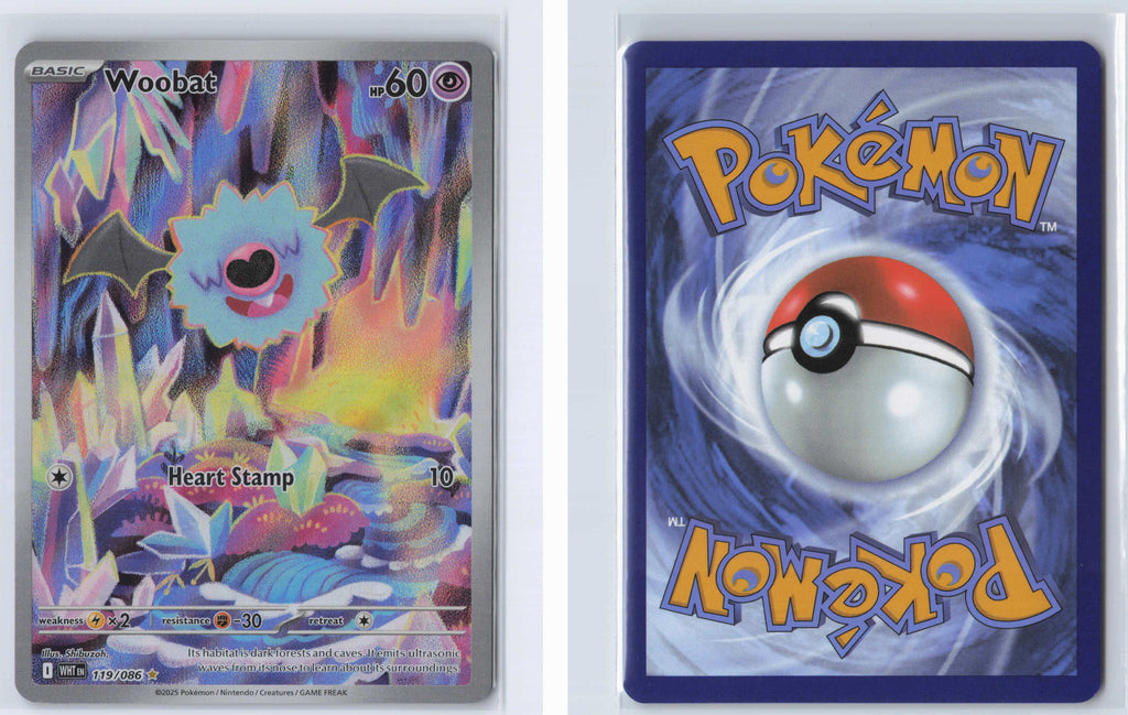 (#119/086) Woobat [SV: White Flare]