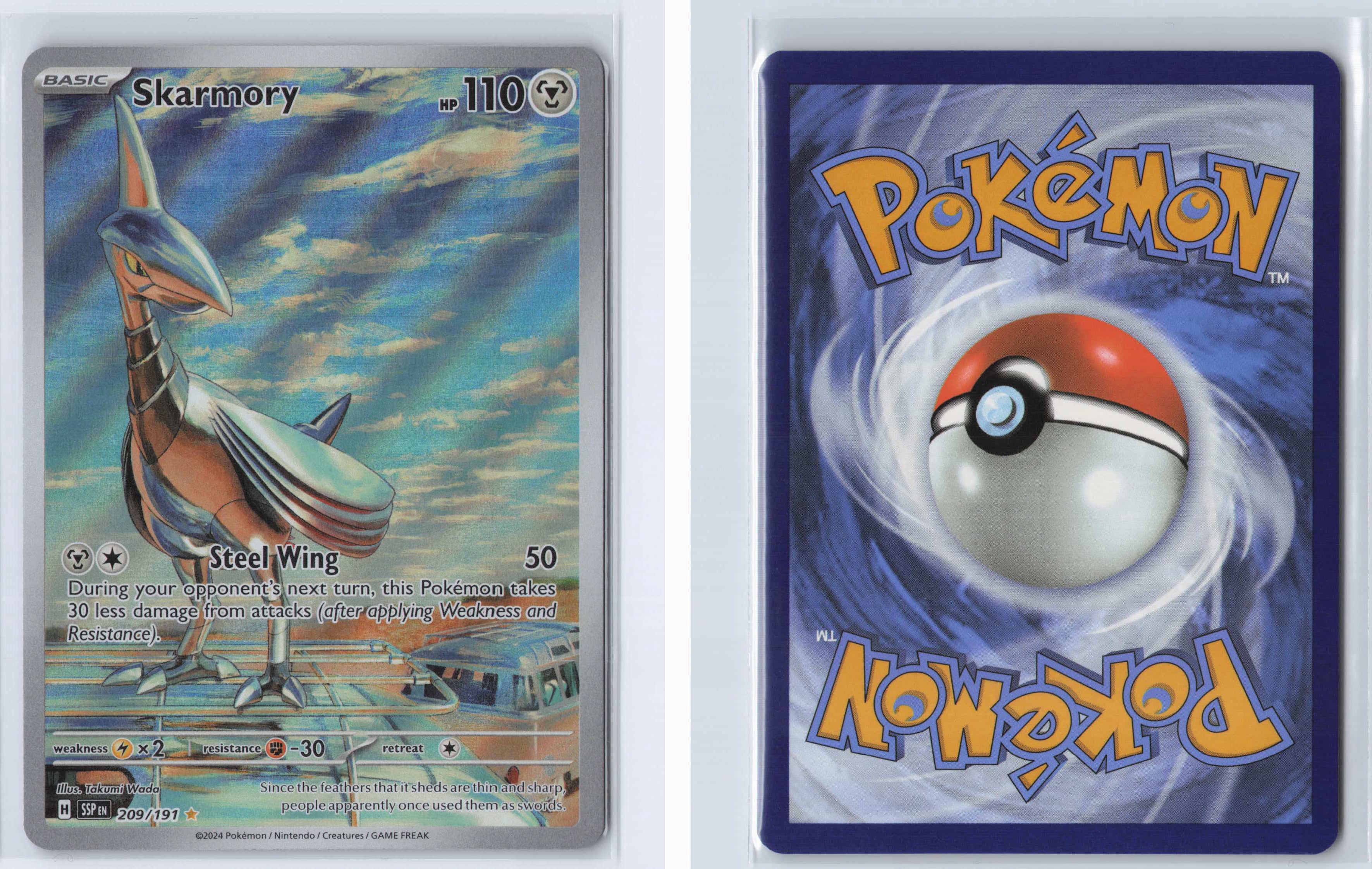 (#209/191) Skarmory [SV08: Surging Sparks]