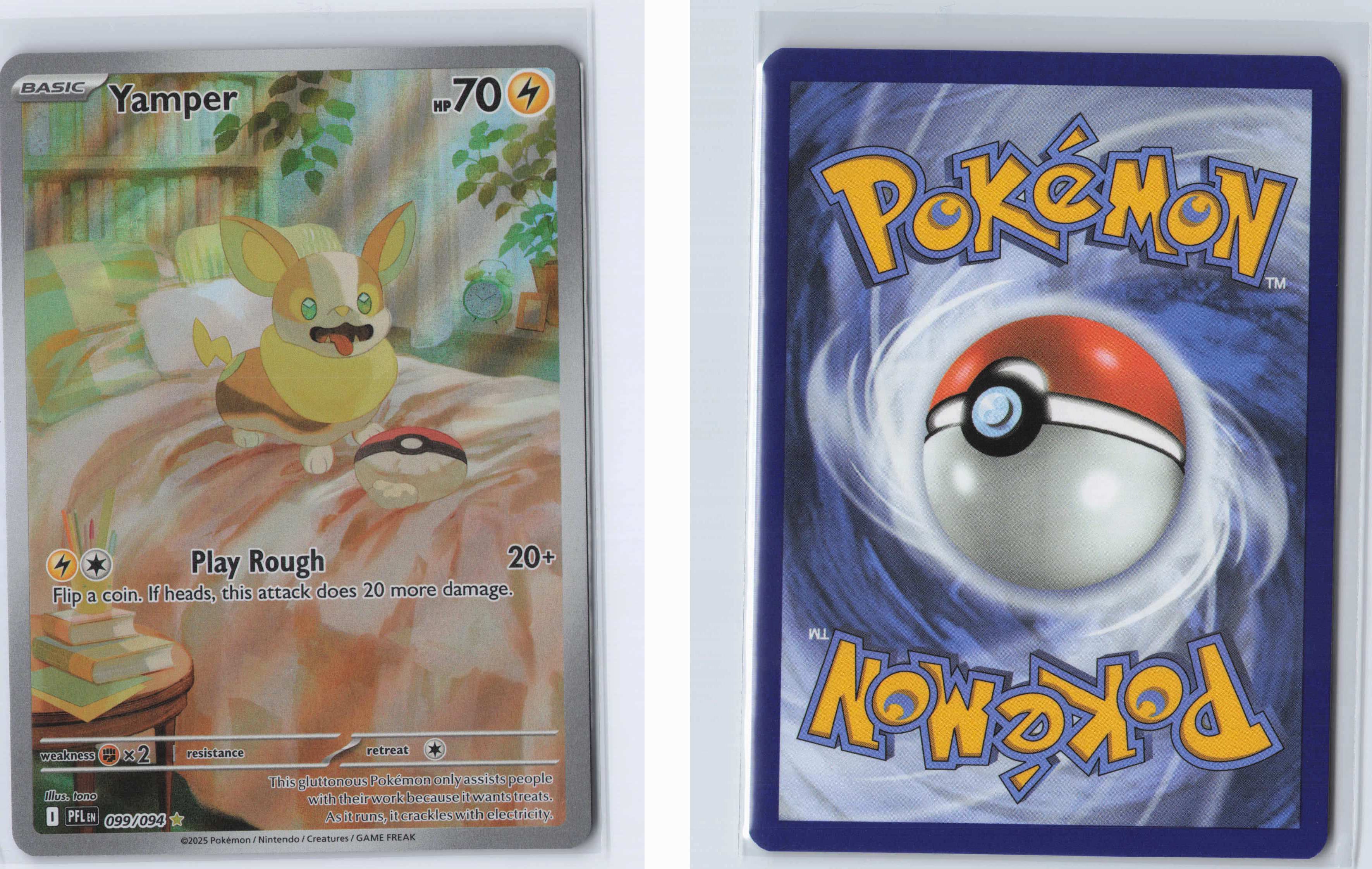 (#099/094) Yamper [ME02: Phantasmal Flames]