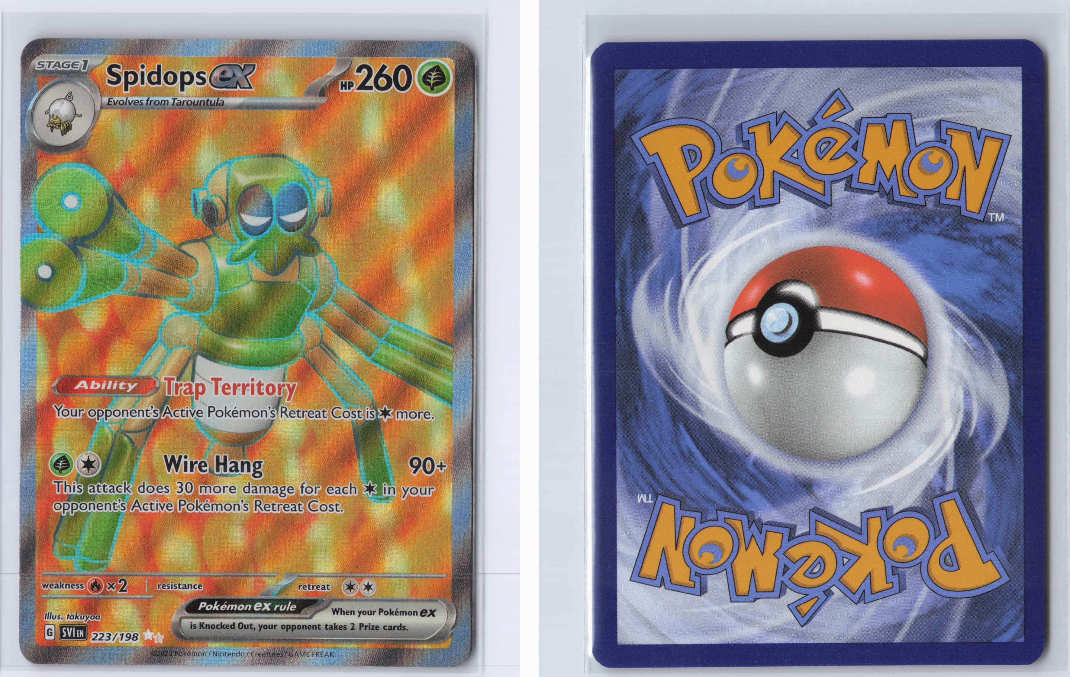 (#223/198) Spidops ex [SV01: Scarlet & Violet Base Set]