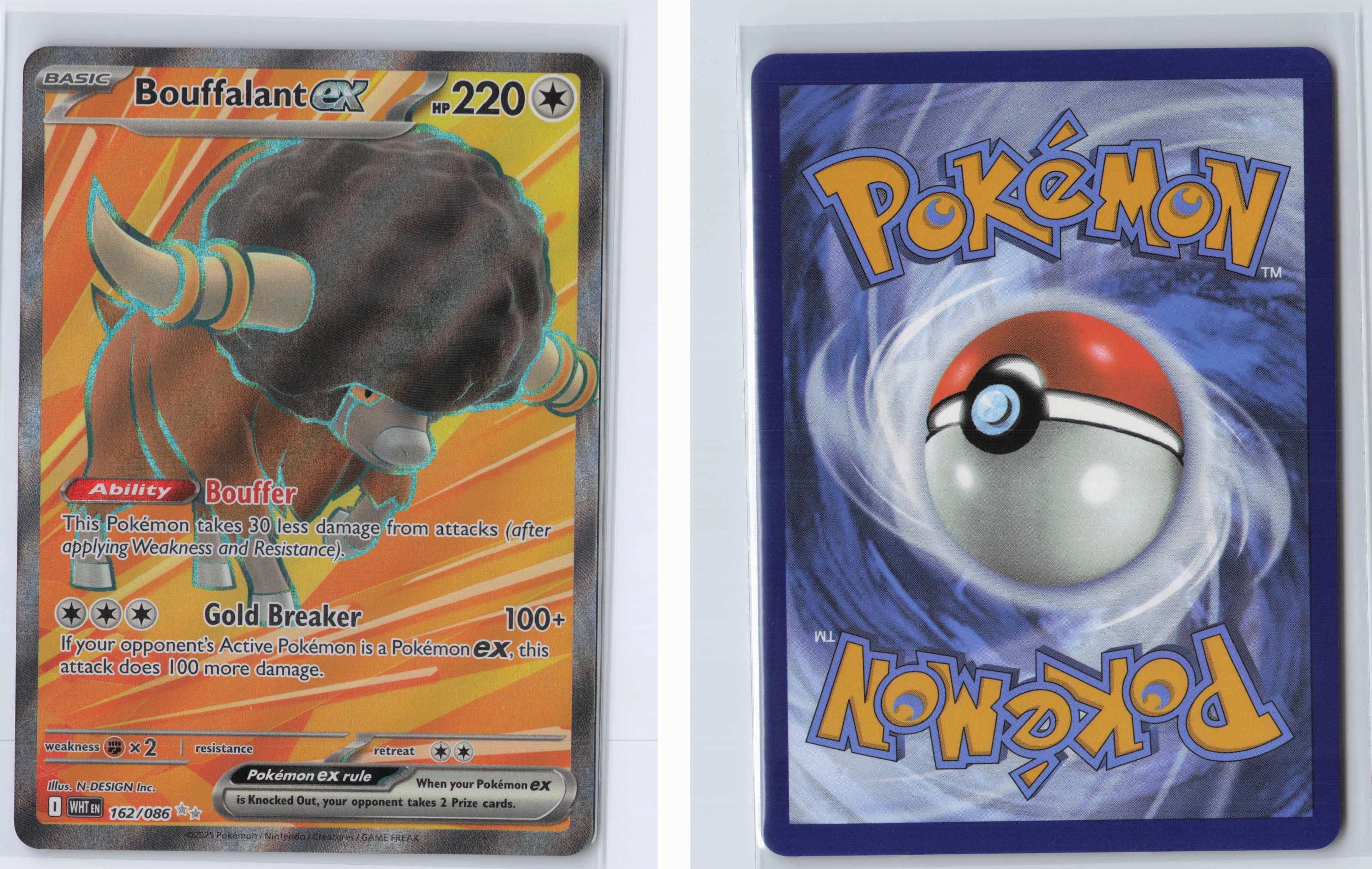(#162/086) Bouffalant ex [SV: White Flare]
