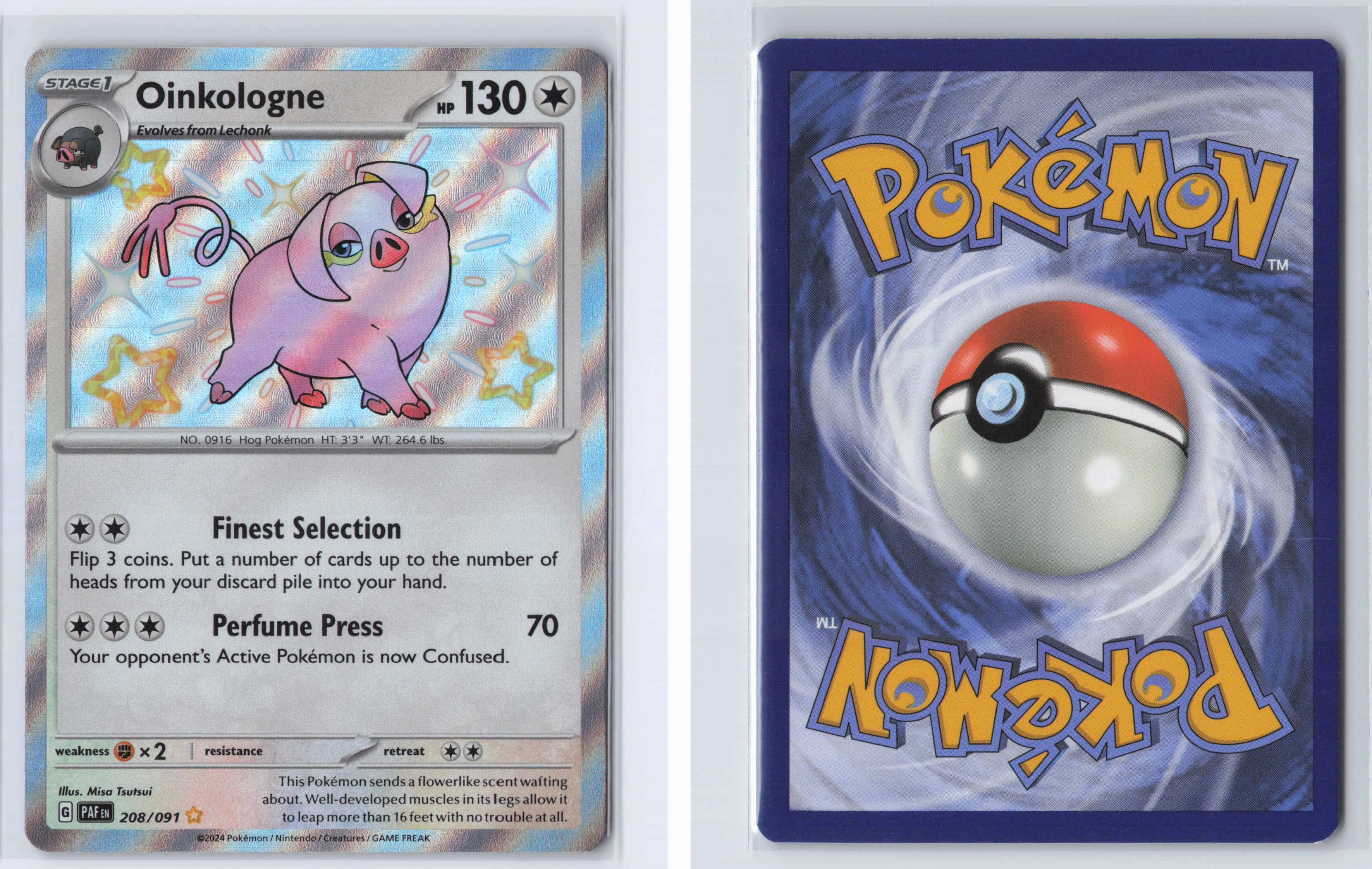 (#208/091) Oinkologne [SV: Paldean Fates]