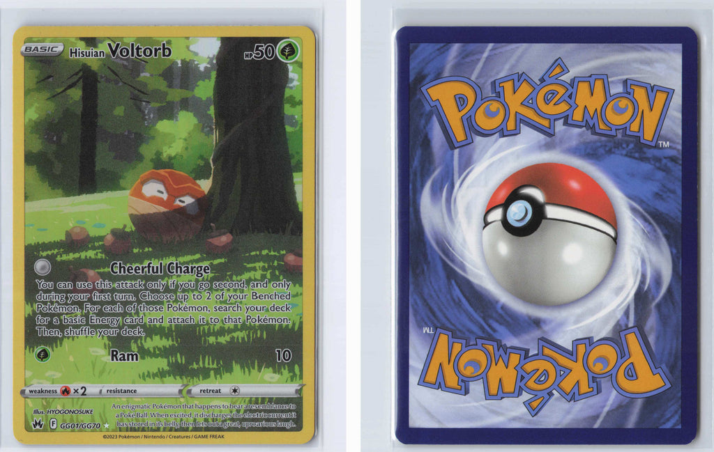 (#GG01/GG70) Hisuian Voltorb [SWSH: Crown Zenith: Galarian Gallery]