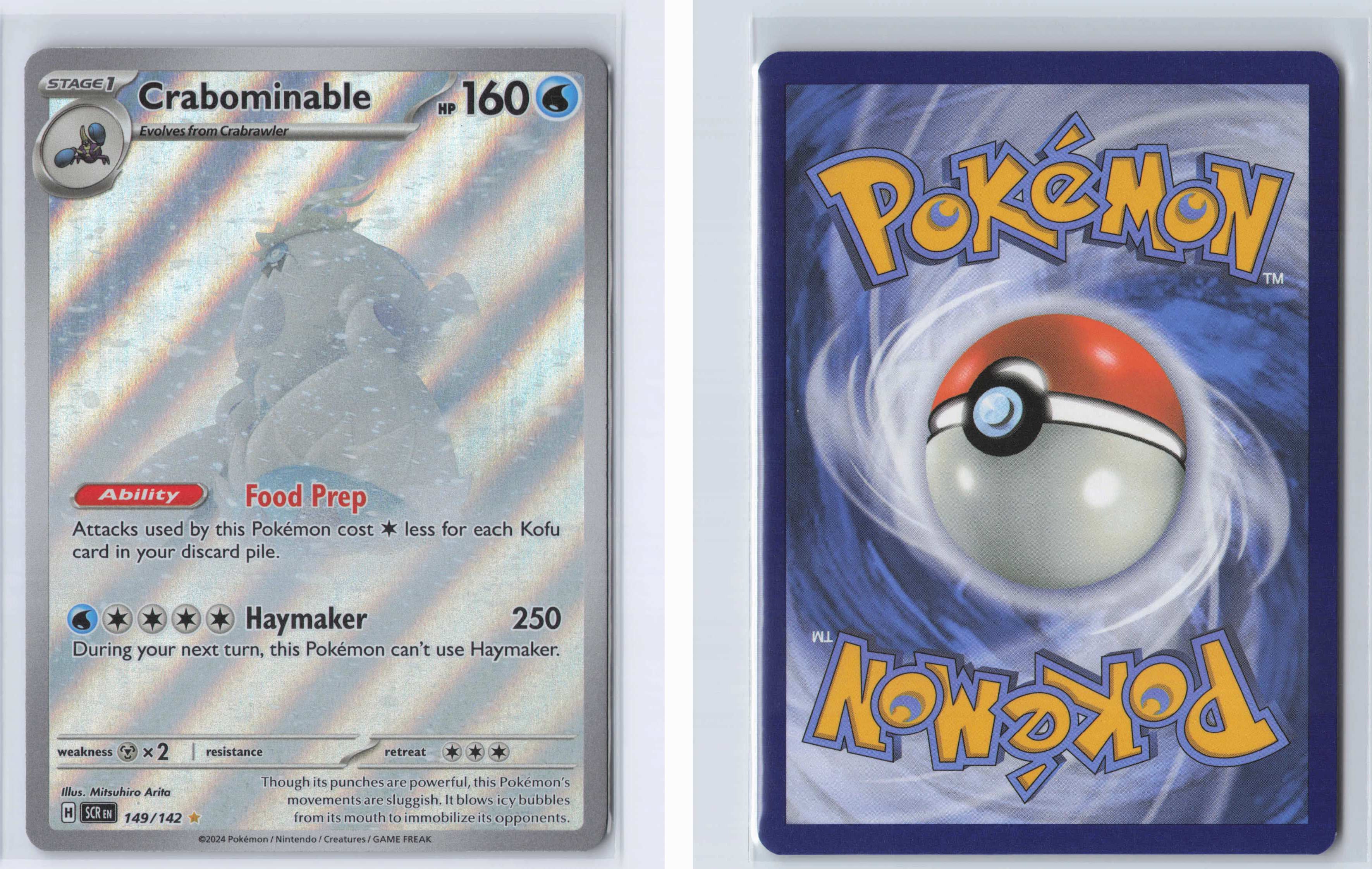 (#149/142) Crabominable [SV07: Stellar Crown]