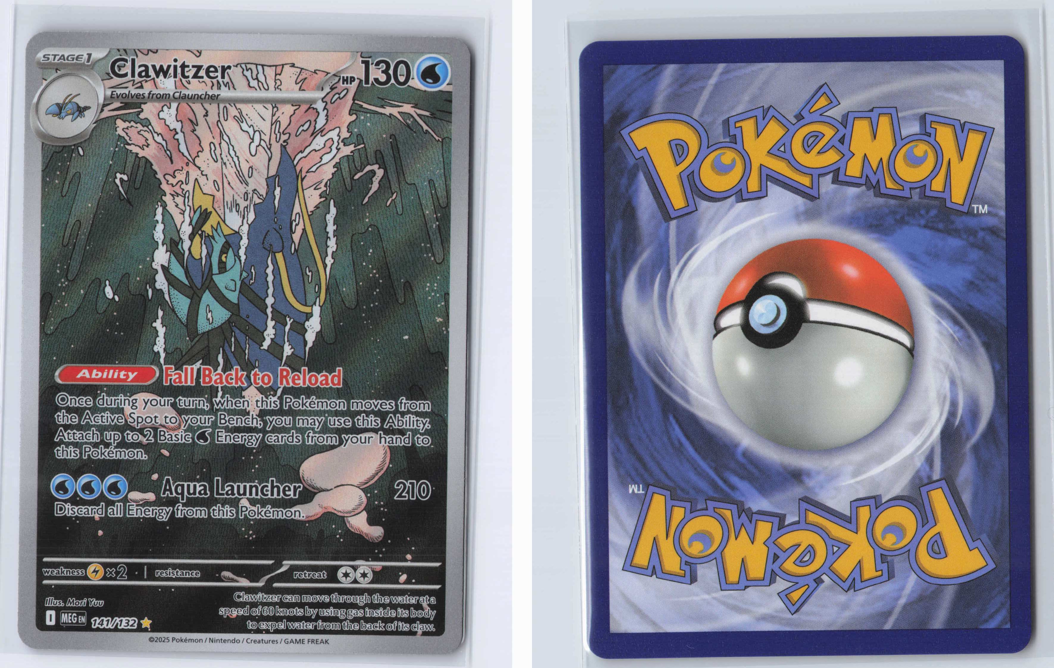(#141/132) Clawitzer - [ME01: Mega Evolution]