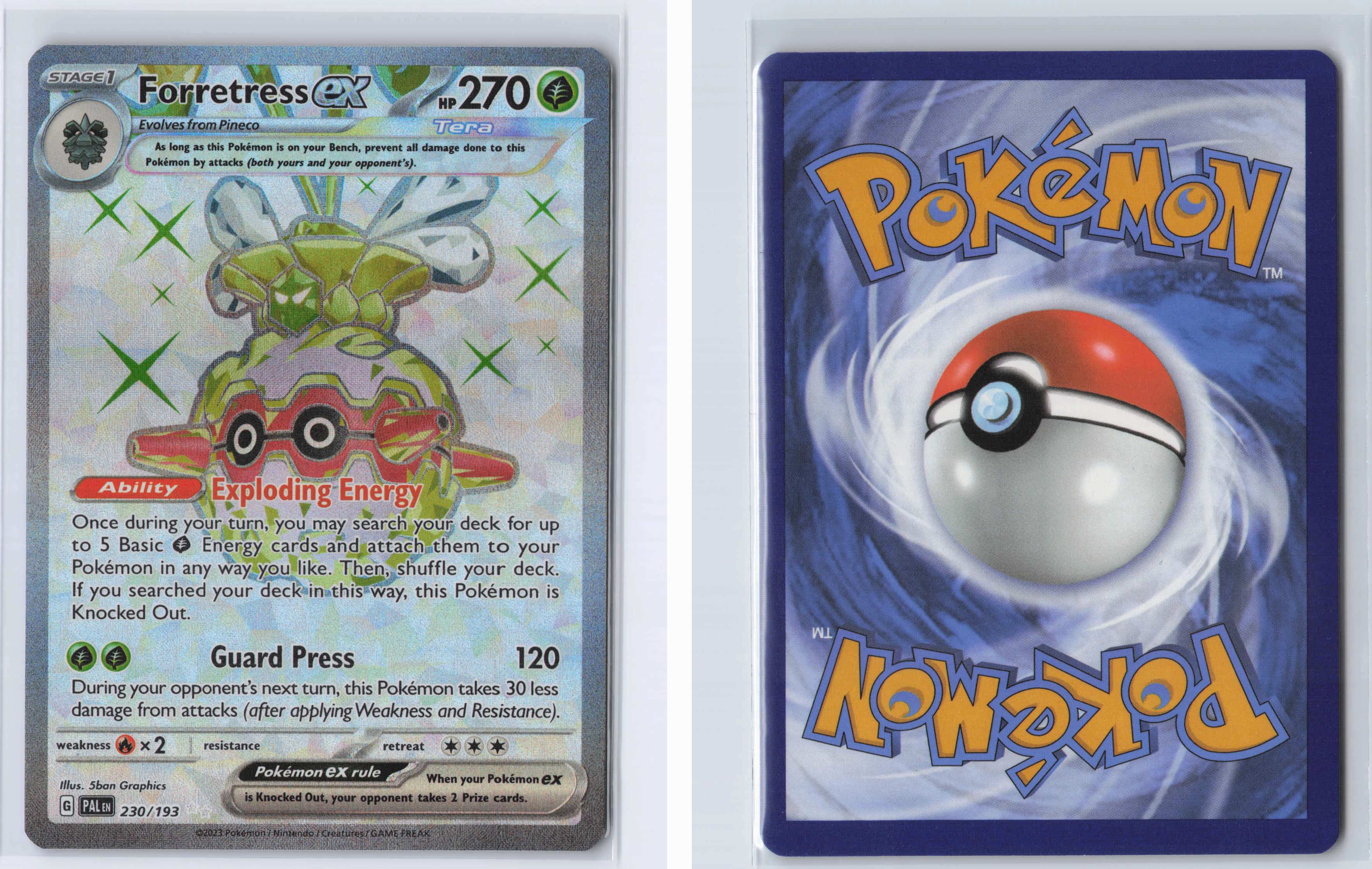 (#230/193) Forretress ex [SV02: Paldea Evolved]