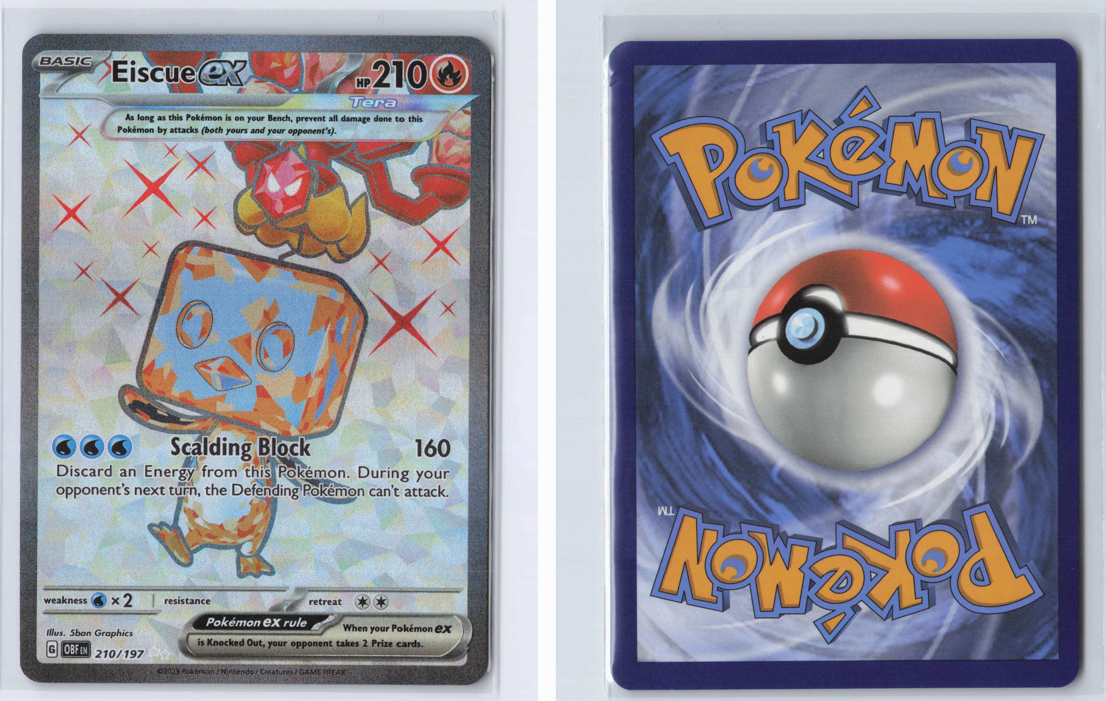(#210/197) Eiscue ex [SV03: Obsidian Flames]