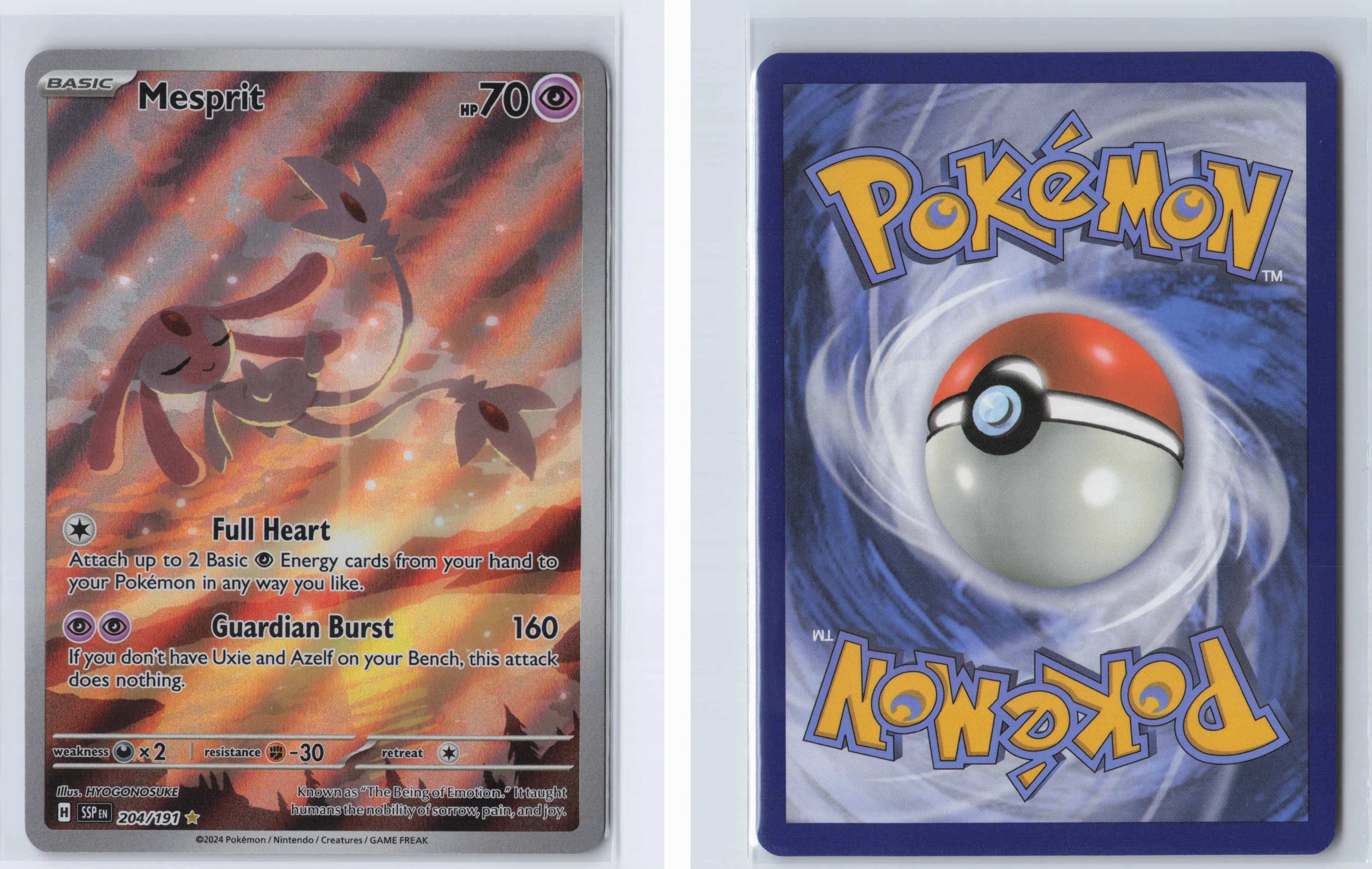 (#204/191) Mesprit - [SV08: Surging Sparks]