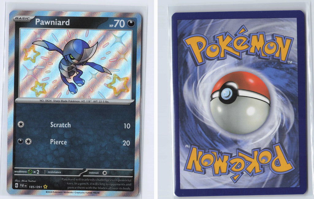 (#185/091) Pawniard [SV: Paldean Fates]