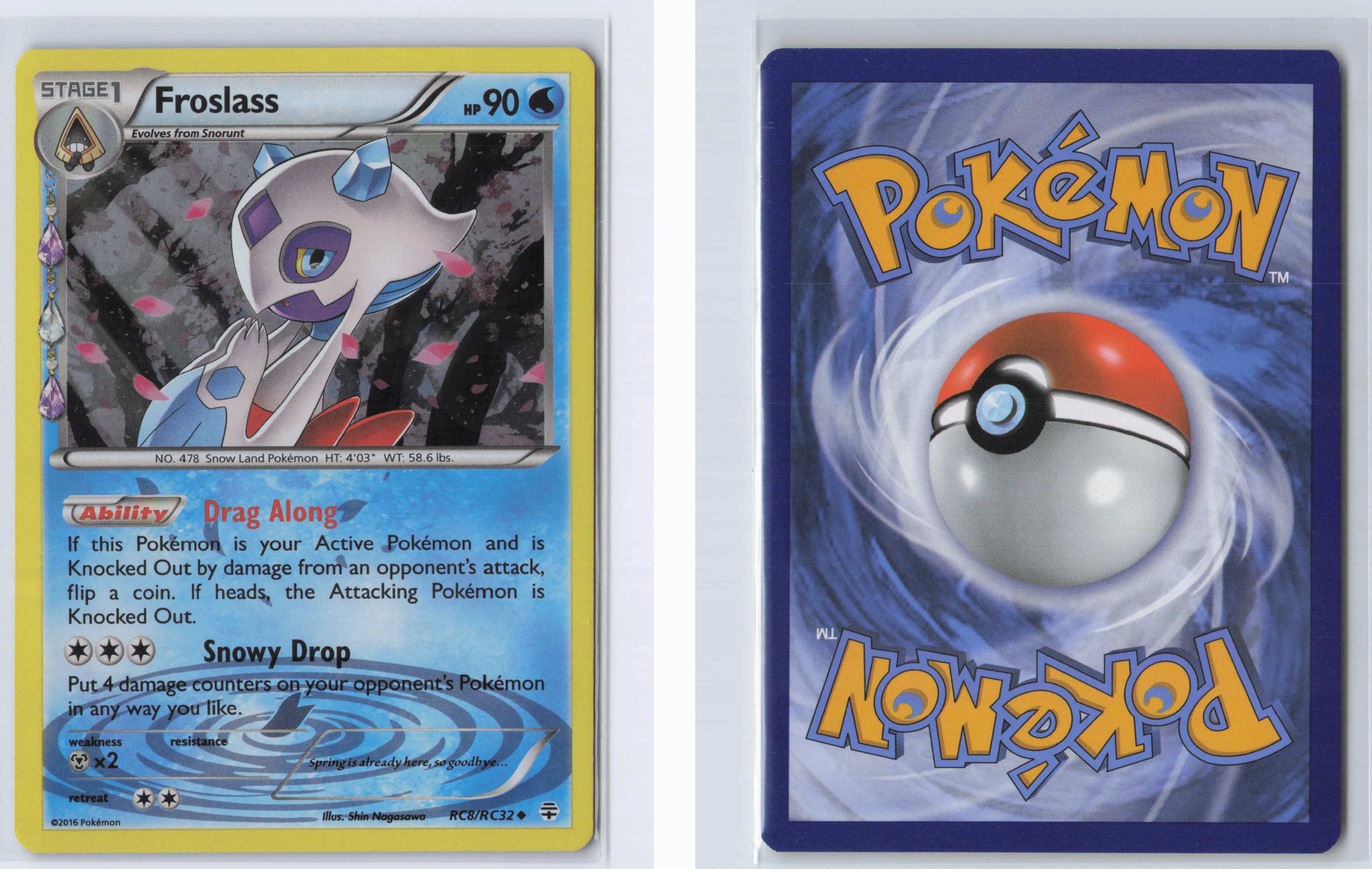 (#RC8/RC32) Froslass [Generations: Radiant Collection]