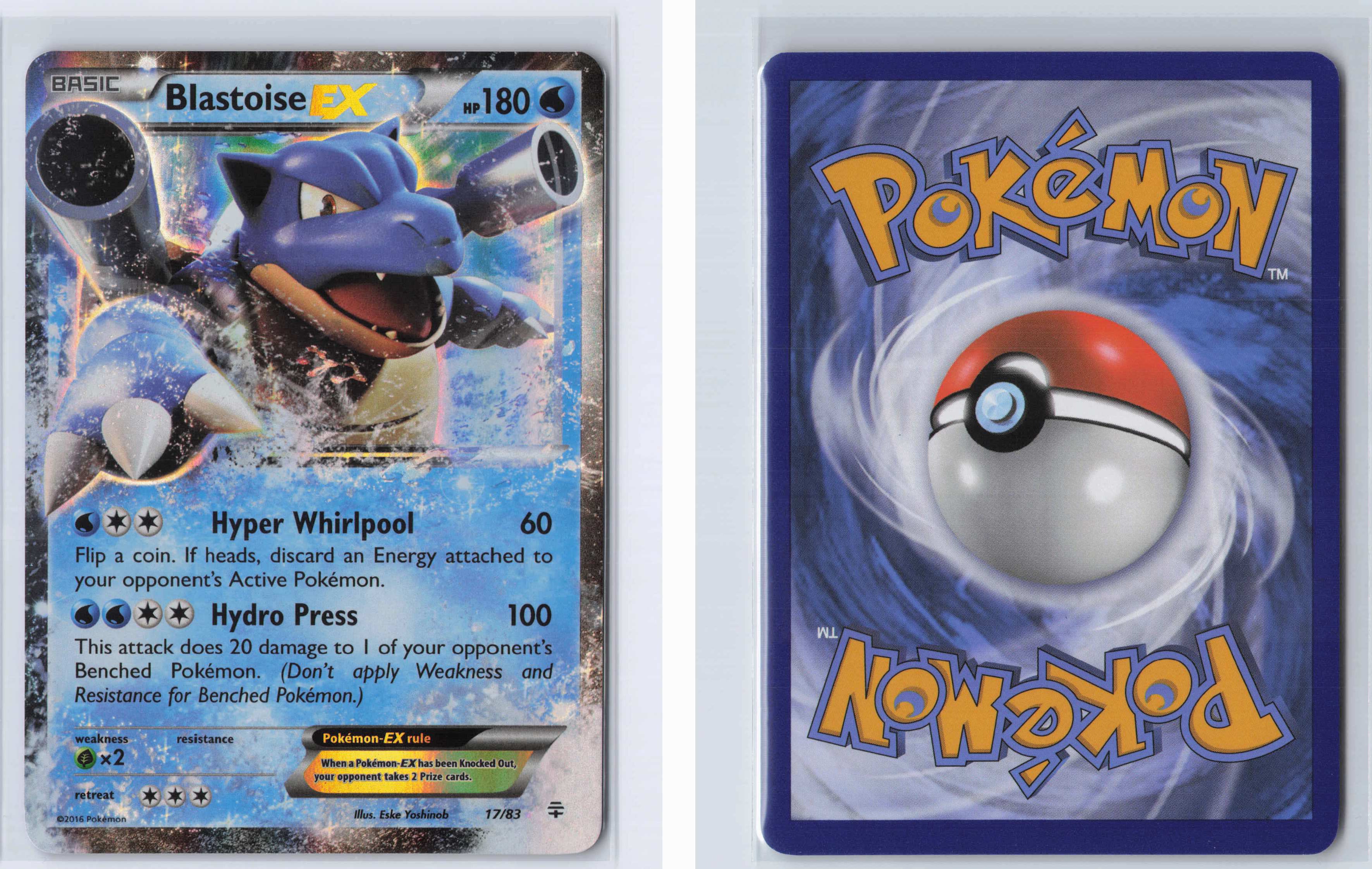 (#17/83) Blastoise EX [Generations]