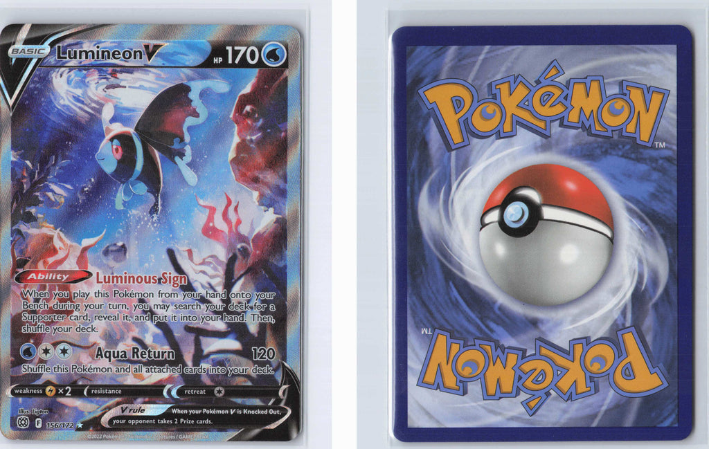(#156/172) Lumineon V (Alternate Full Art) [SWSH09: Brilliant Stars]