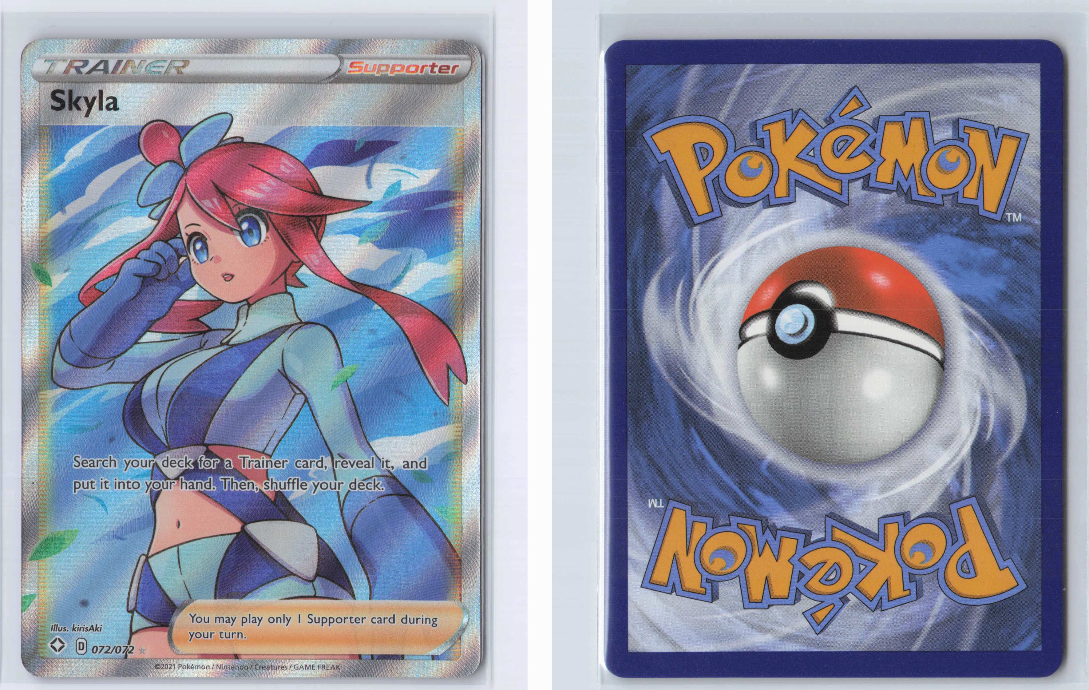 (#072/072) Skyla (Full Art) [Shining Fates]