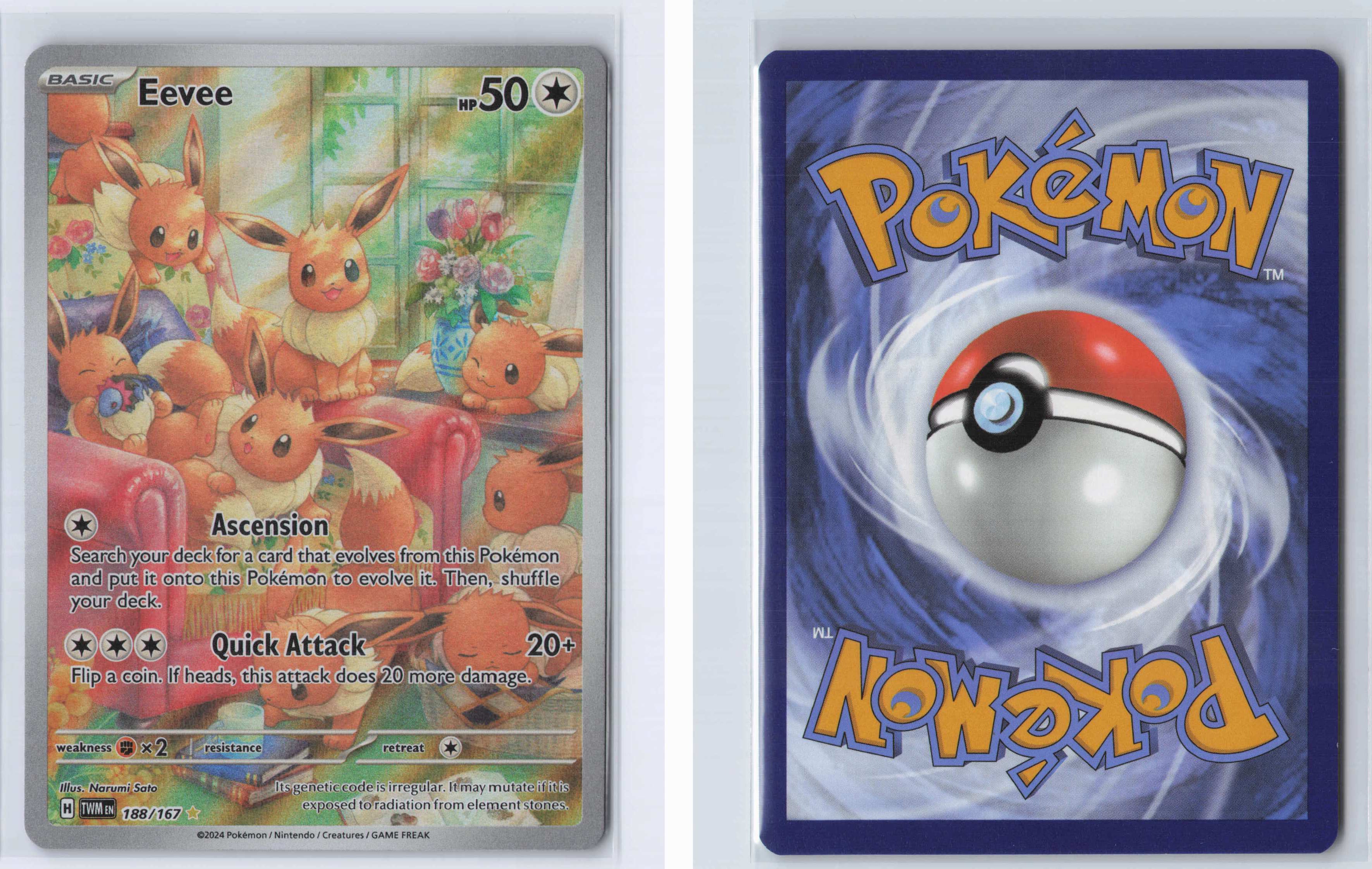 (#188/167) Eevee [SV06: Twilight Masquerade]