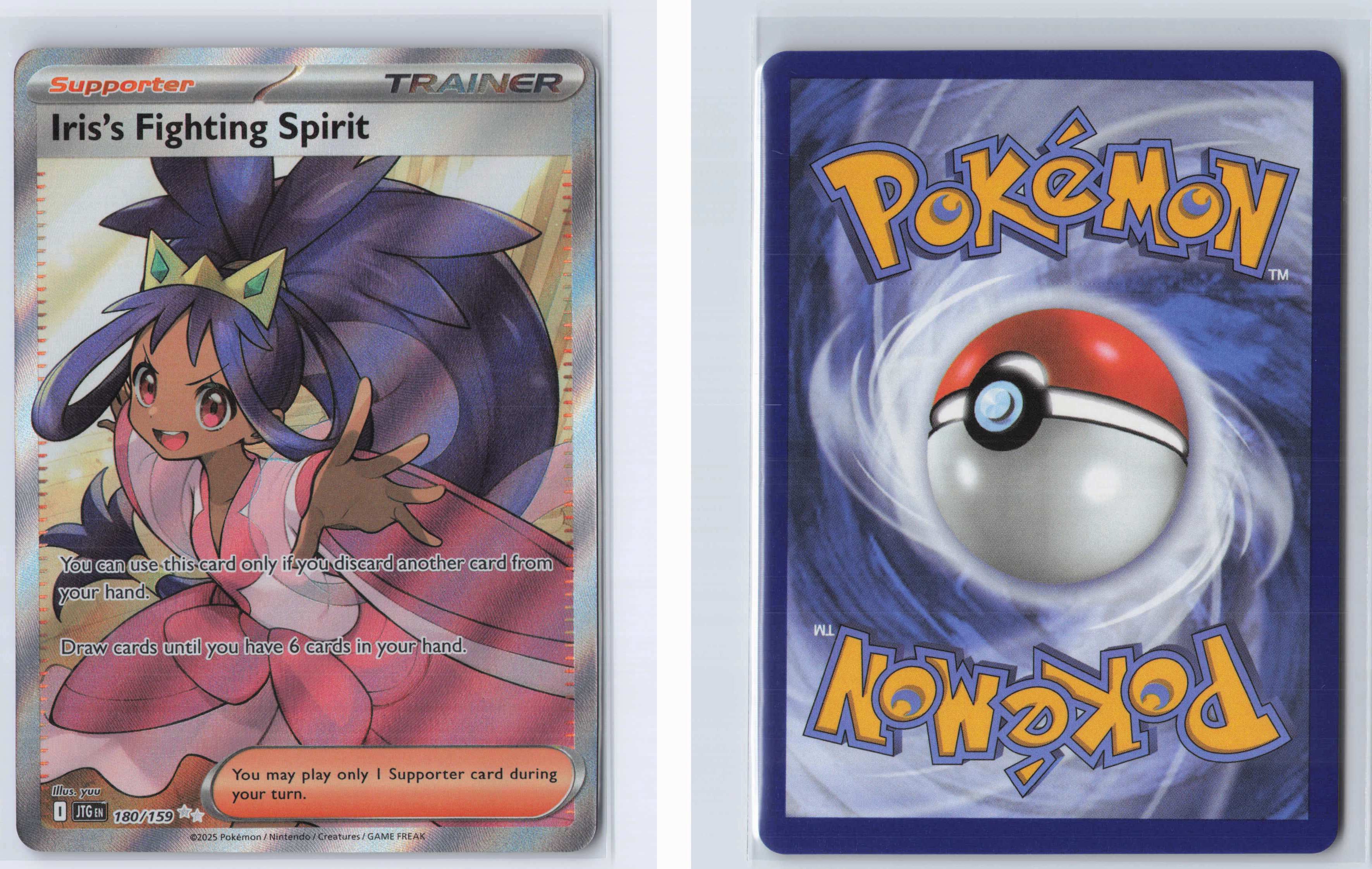 (#180/159) Iris's Fighting Spirit [SV09: Journey Together]