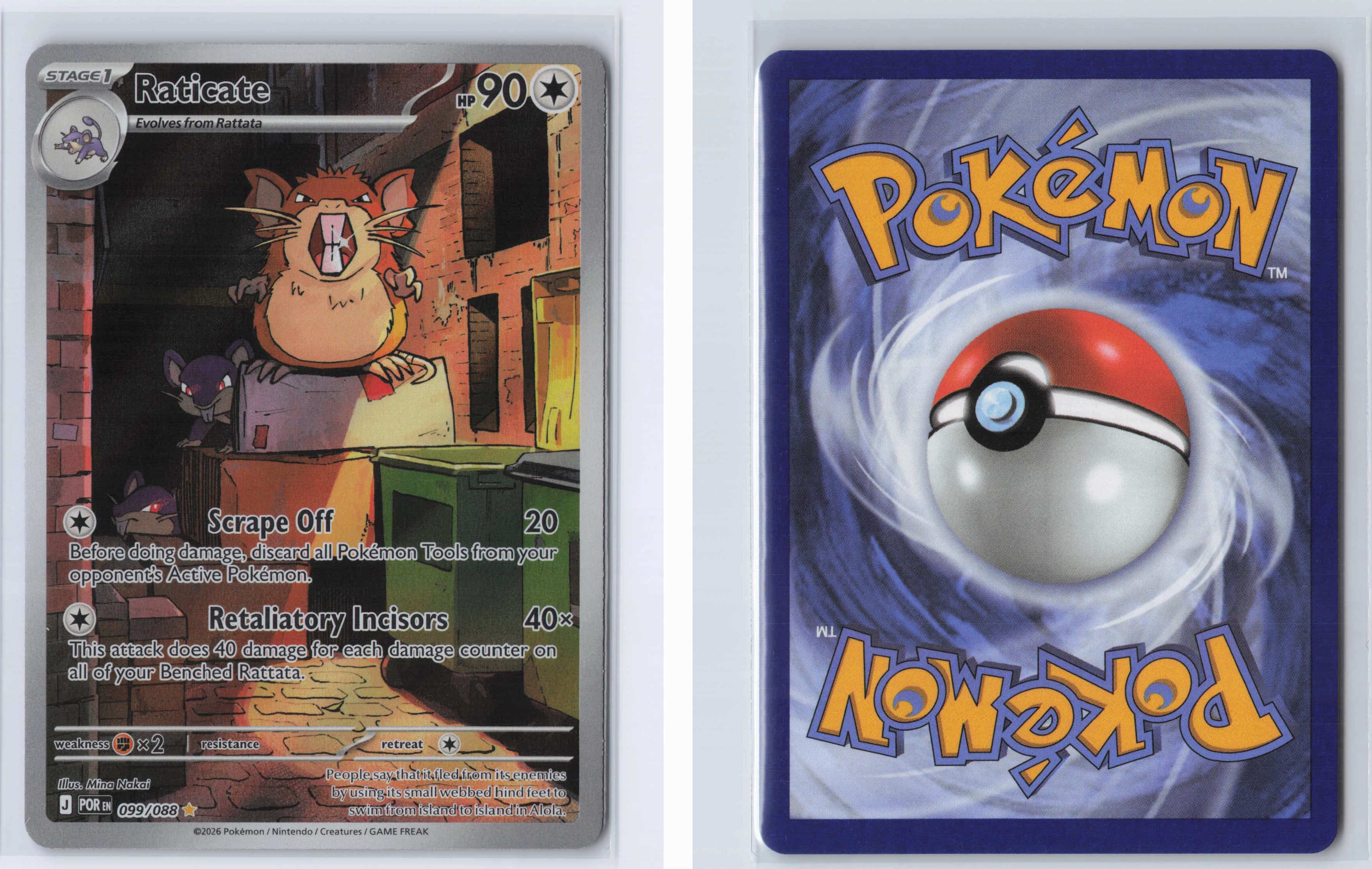 (#099/088) Raticate [ME03: Perfect Order]