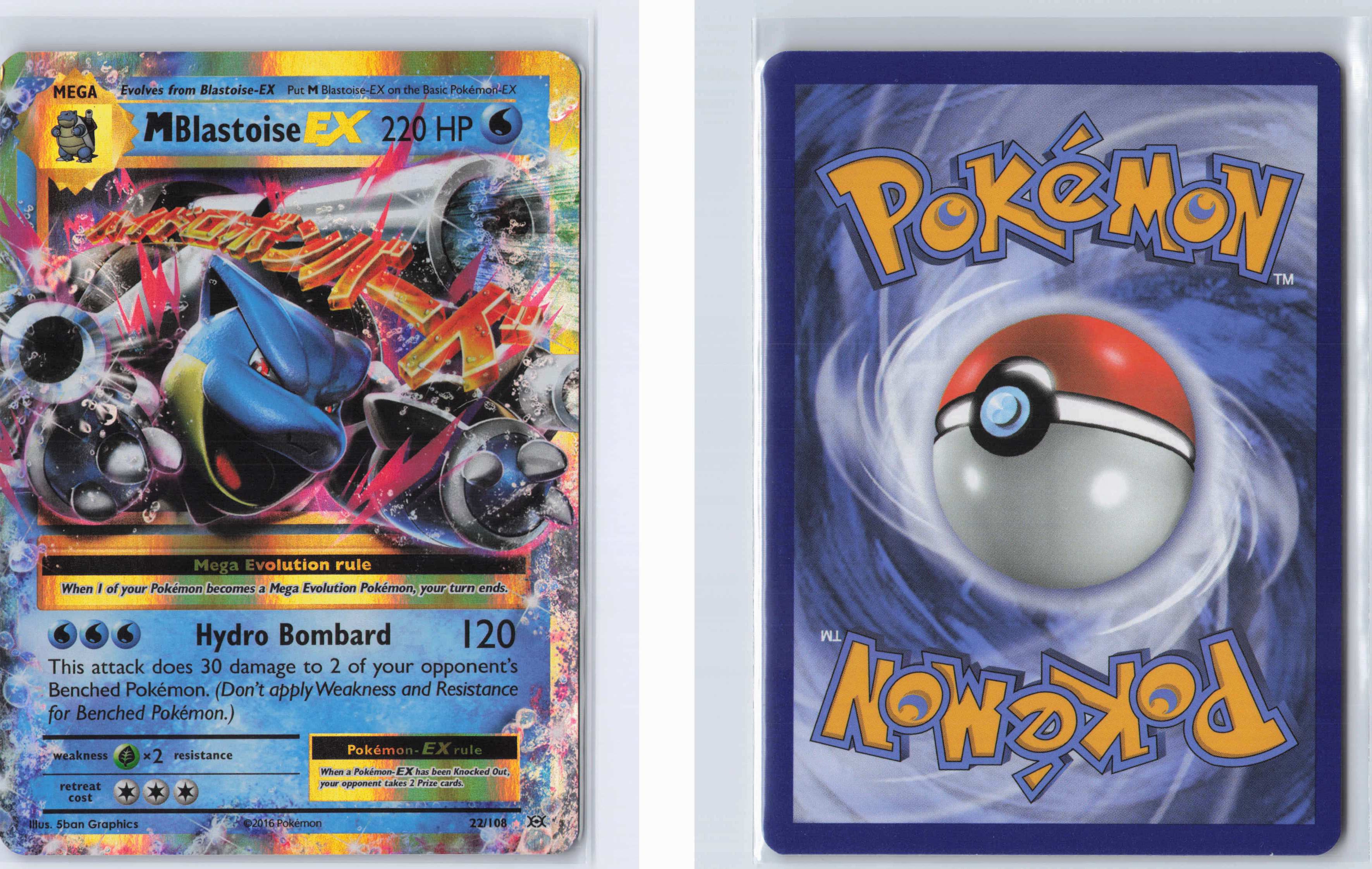 (#22/108) M Blastoise EX [XY - Evolutions]