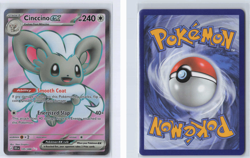 (#105/086) Cinccino ex - [ME04: Chaos Rising]