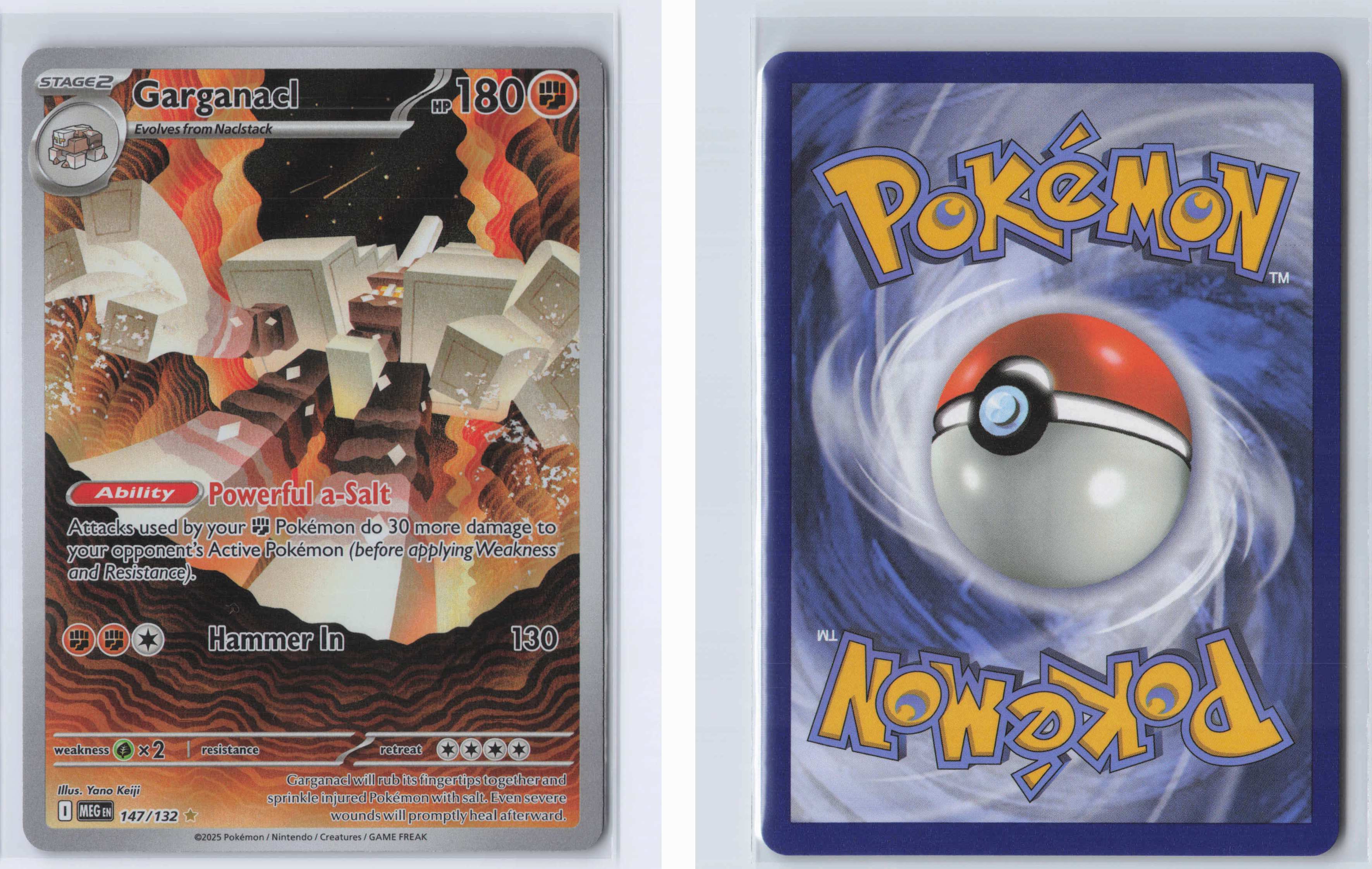 (#147/132) Garganacl [ME01: Mega Evolution]
