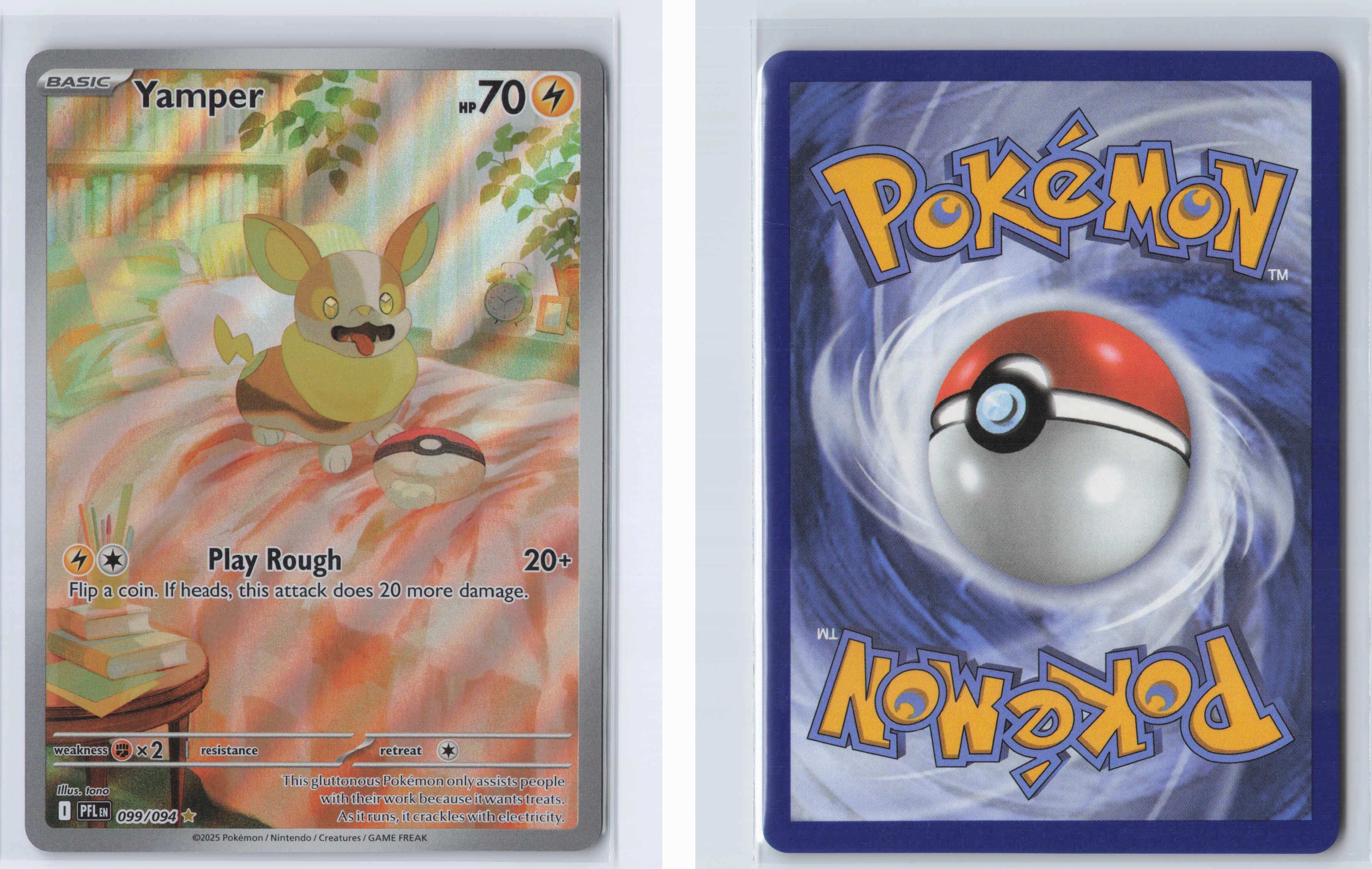 (#099/094) Yamper [ME02: Phantasmal Flames]