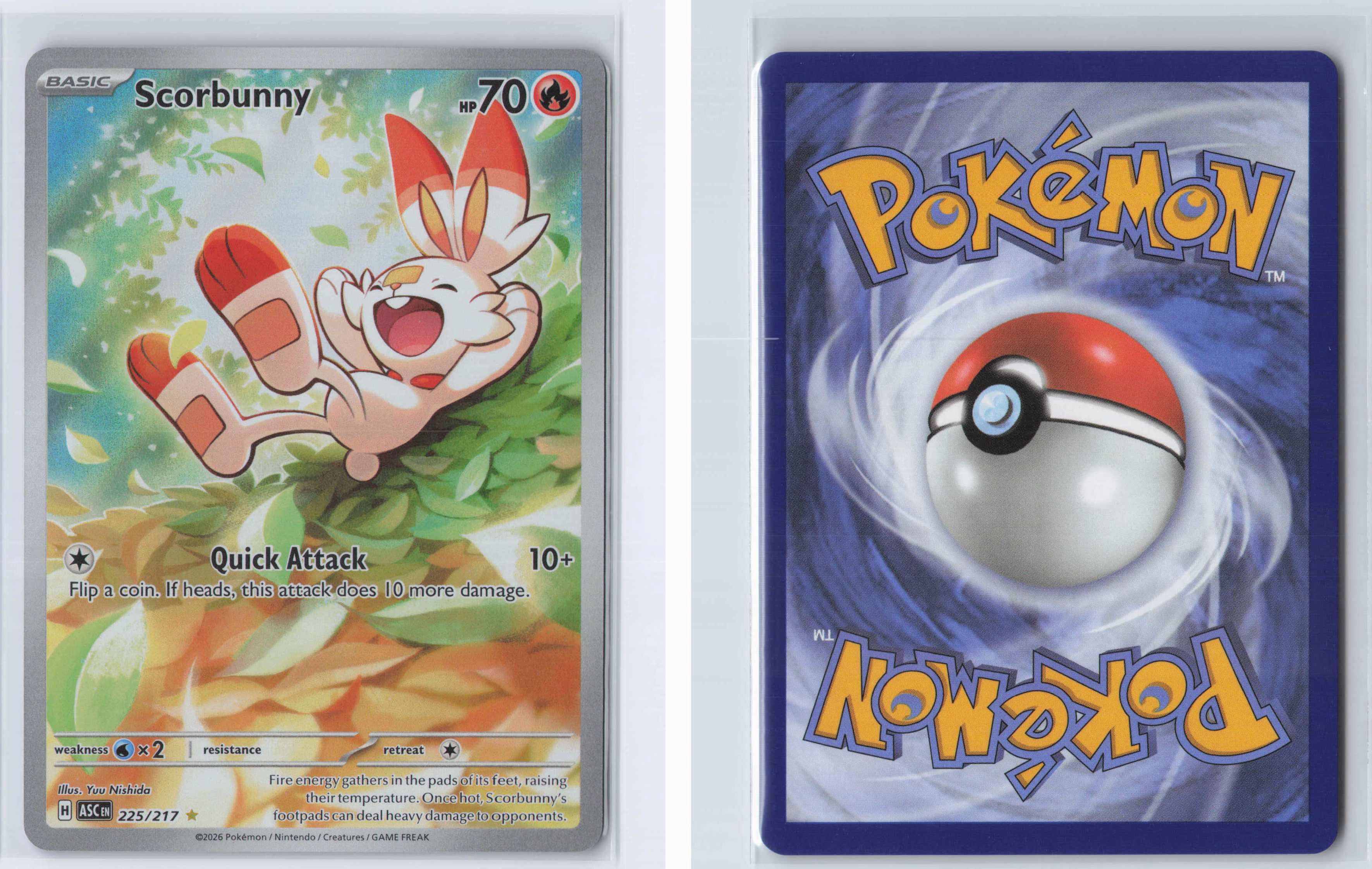 (#225/217) Scorbunny [ME: Ascended Heroes]
