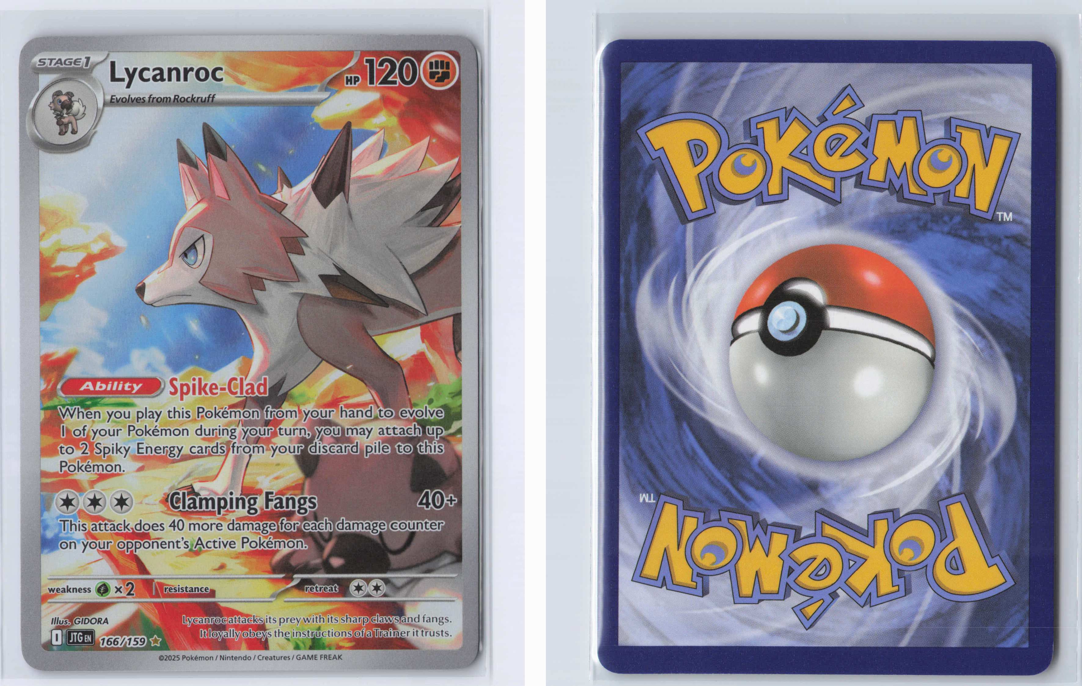 (#166/159) Lycanroc [SV09: Journey Together]