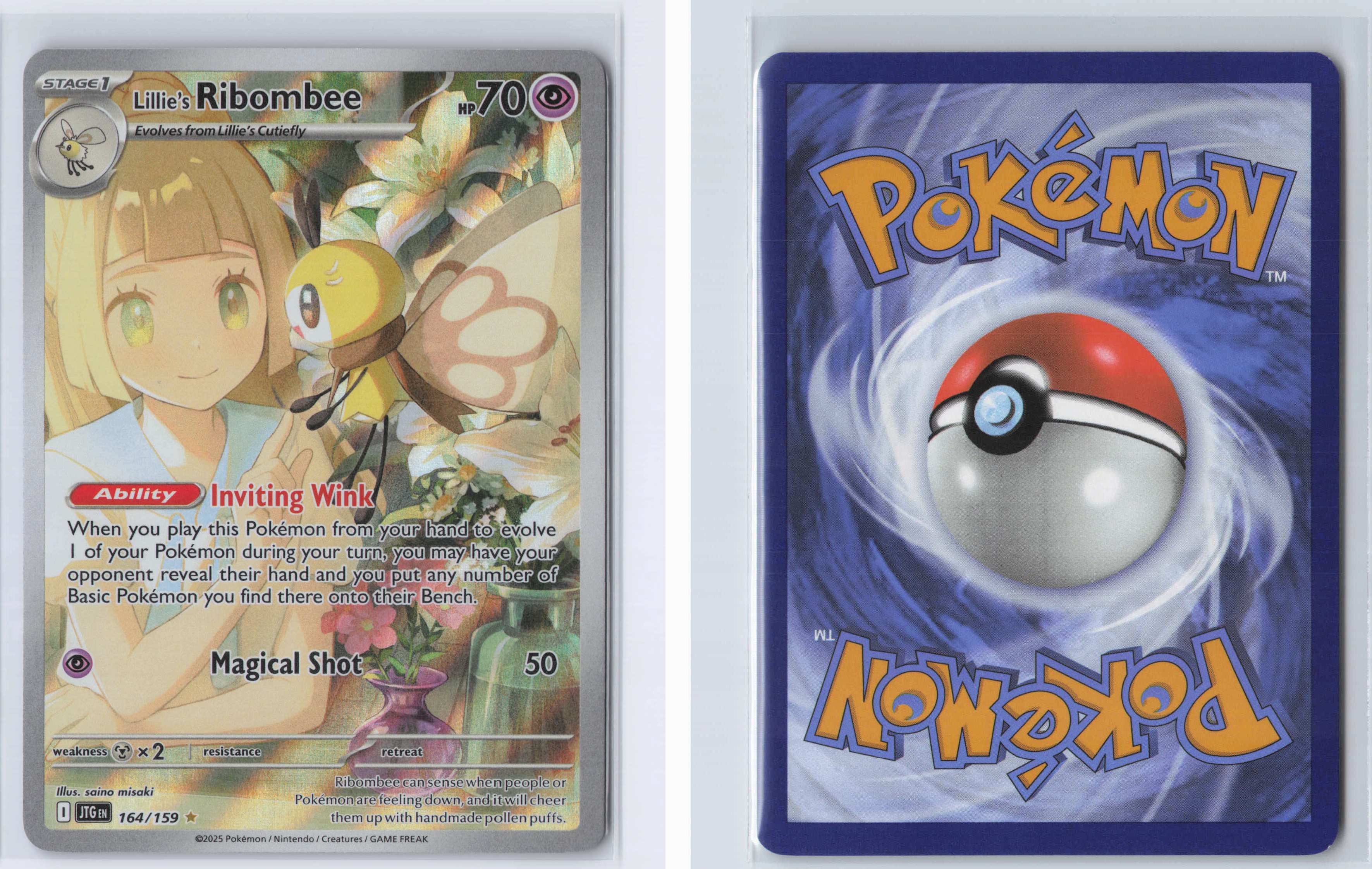 (#164/159) Lillie's Ribombee [SV09: Journey Together]