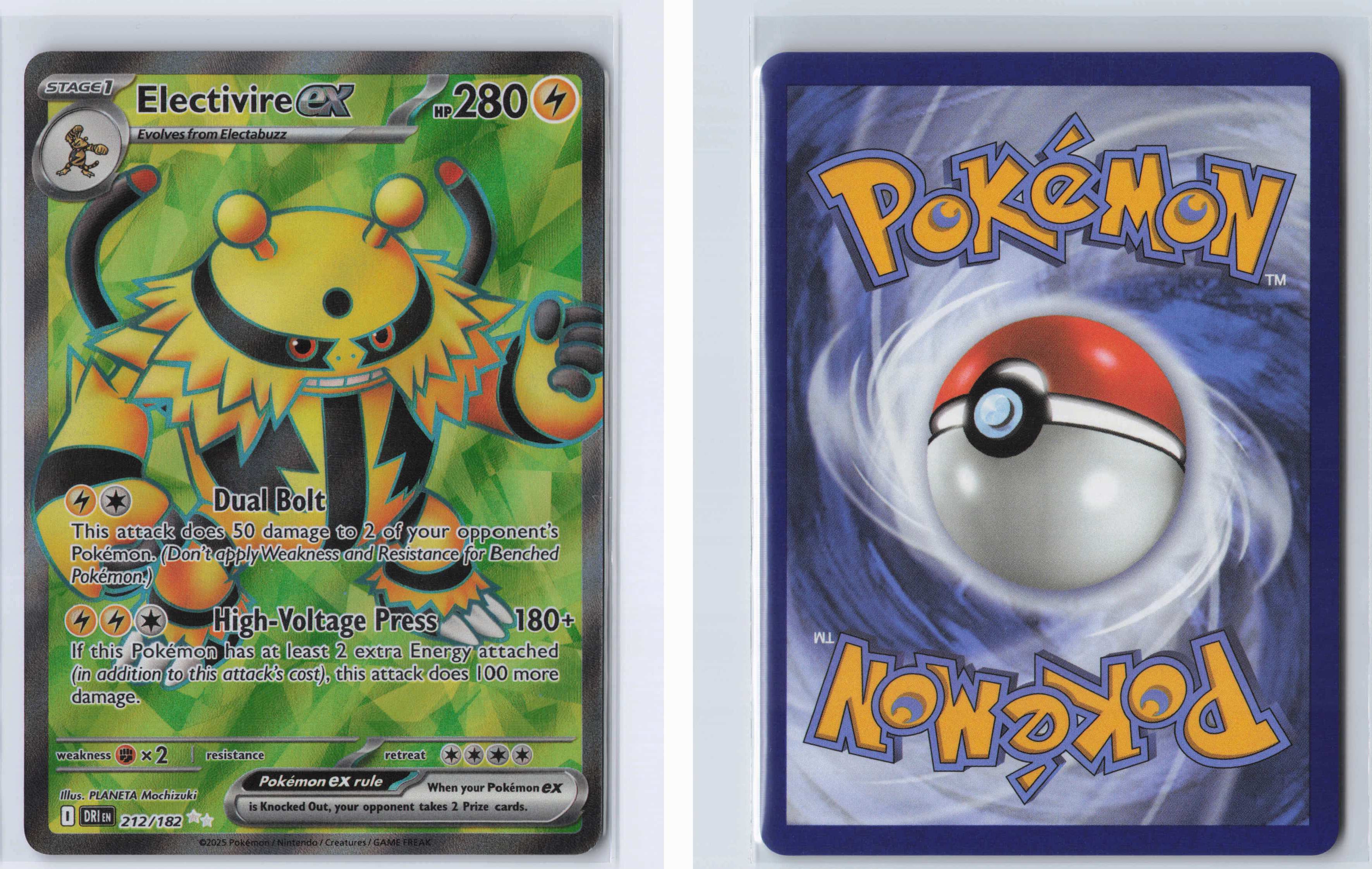 (#212/182) Electivire ex [SV10: Destined Rivals]