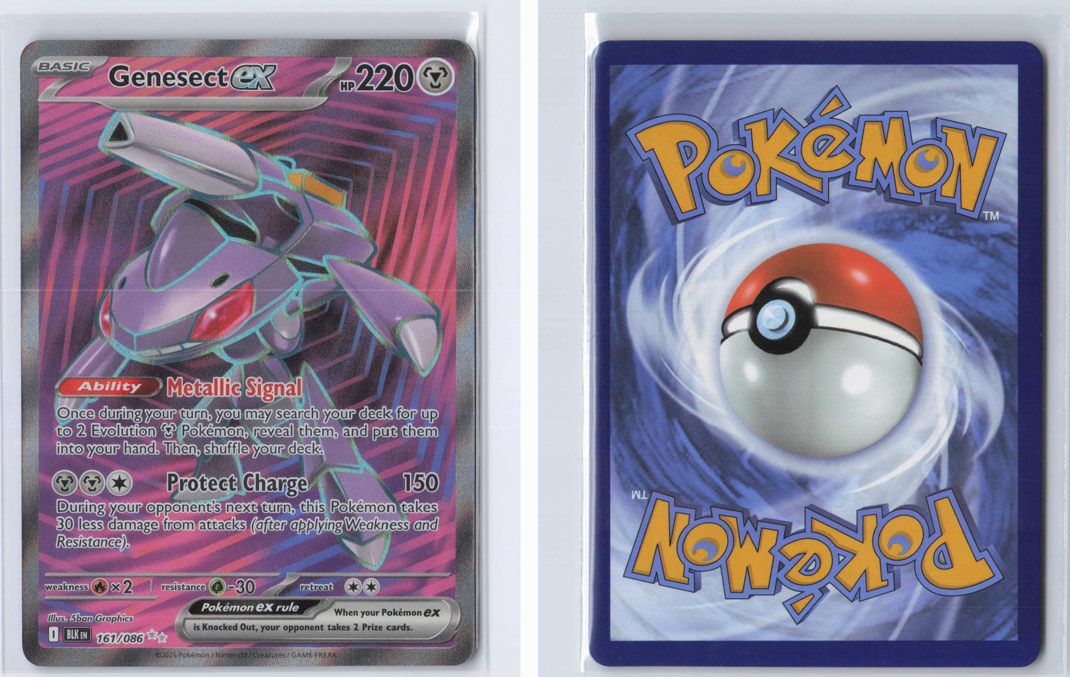 (#161/086) Genesect ex [SV: Black Bolt]