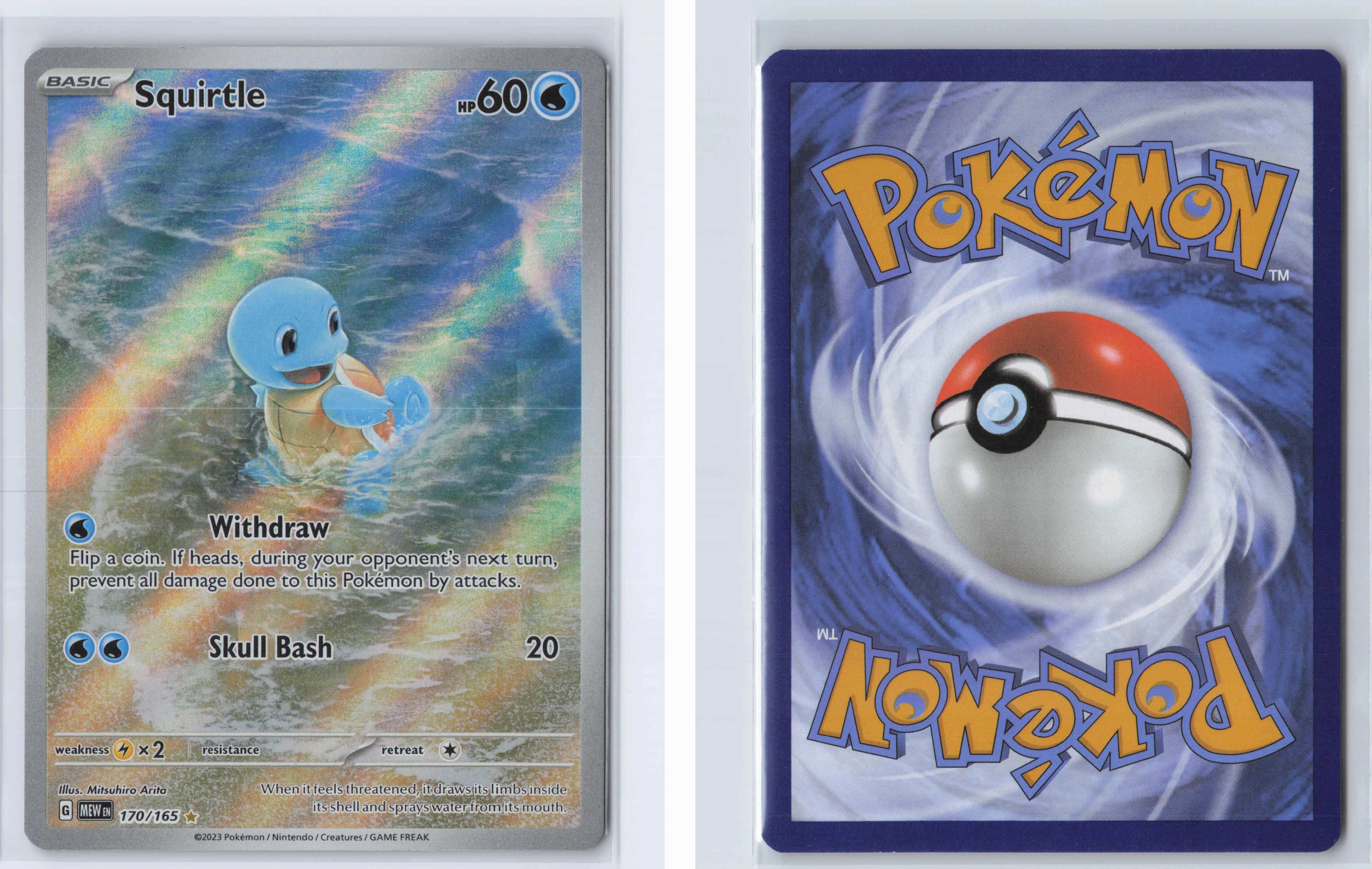(#170/165) Squirtle [SV: Scarlet & Violet 151]