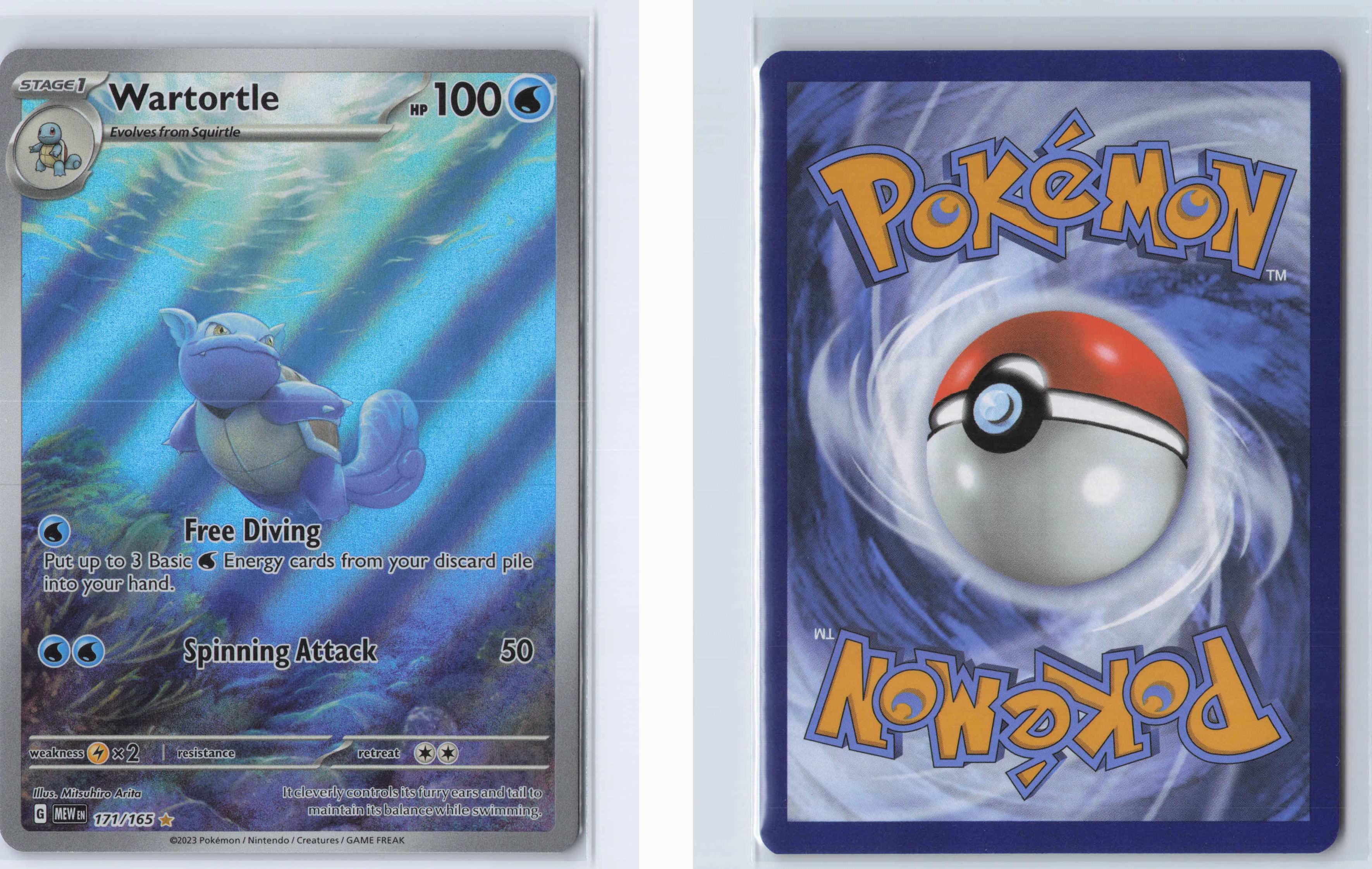 (#171/165) Wartortle [SV: Scarlet & Violet 151]