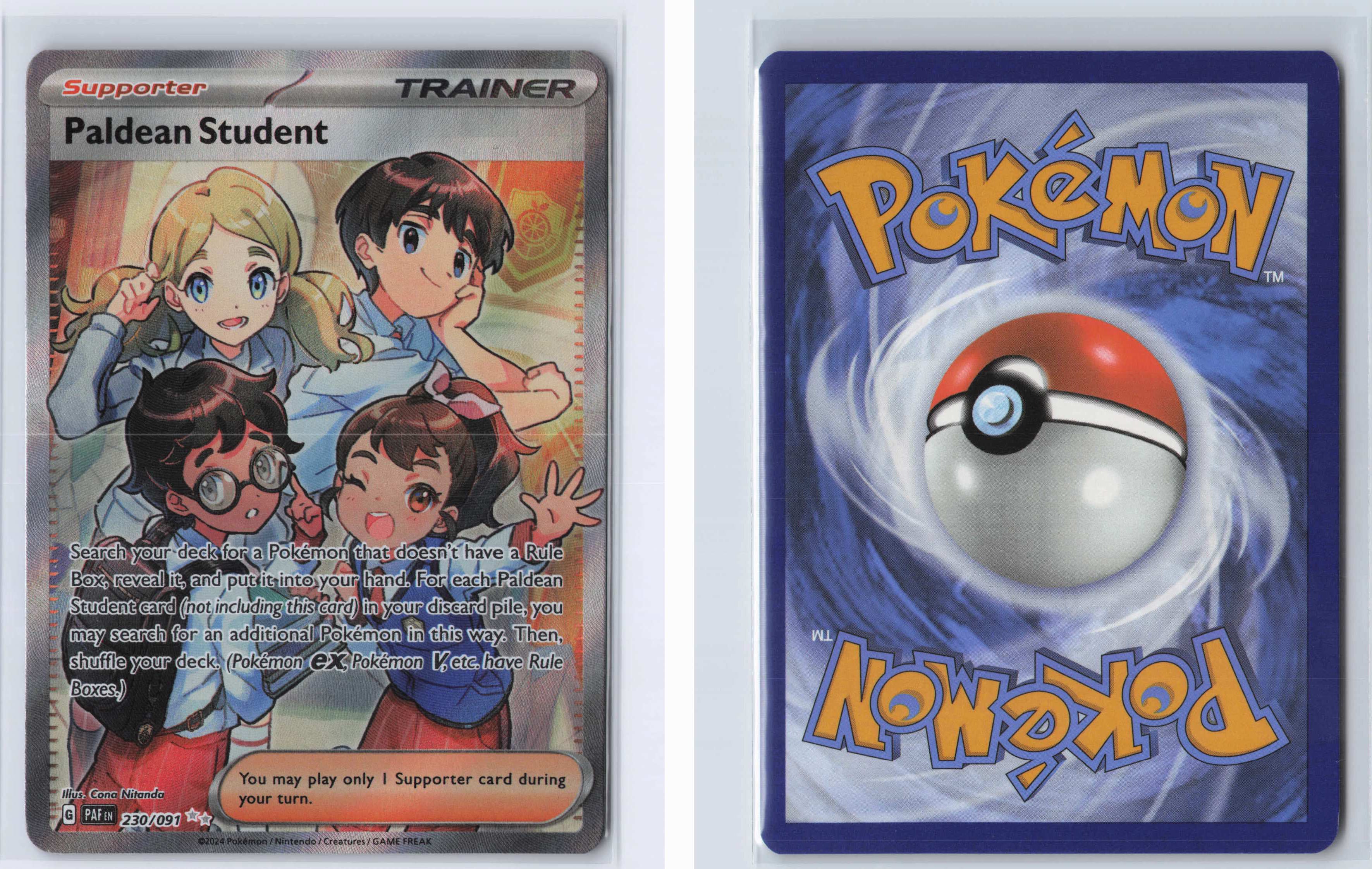 (#230/091) Paldean Student [SV: Paldean Fates]