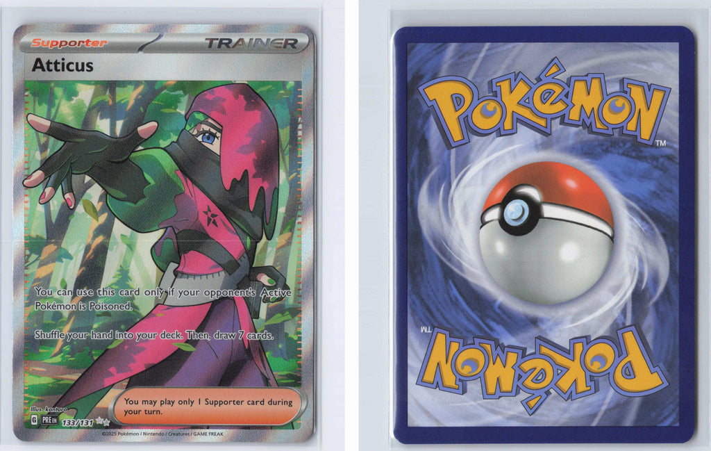 (#133/131) Atticus [SV: Prismatic Evolutions]