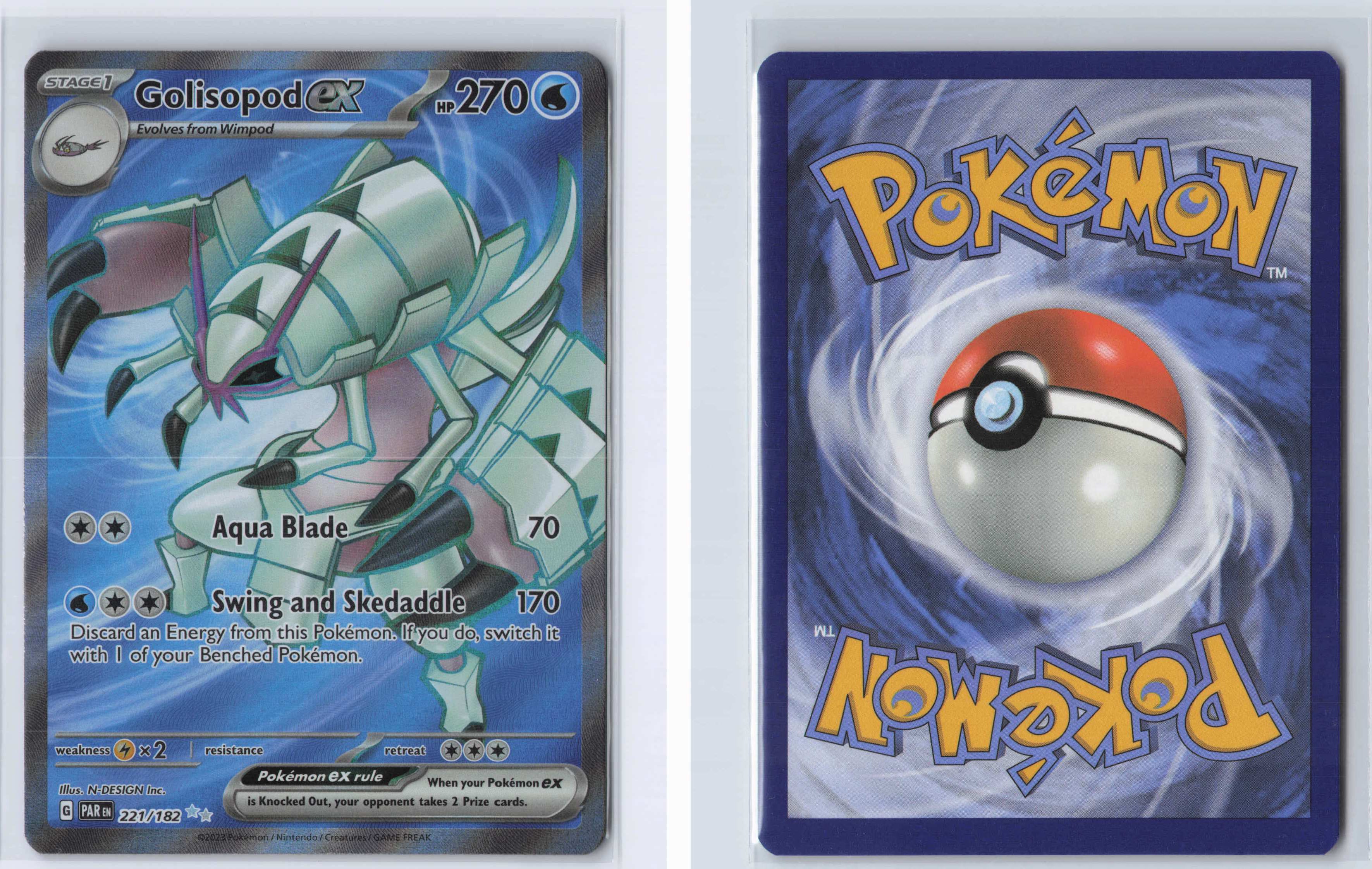 (#221/182) Golisopod ex [SV04: Paradox Rift]