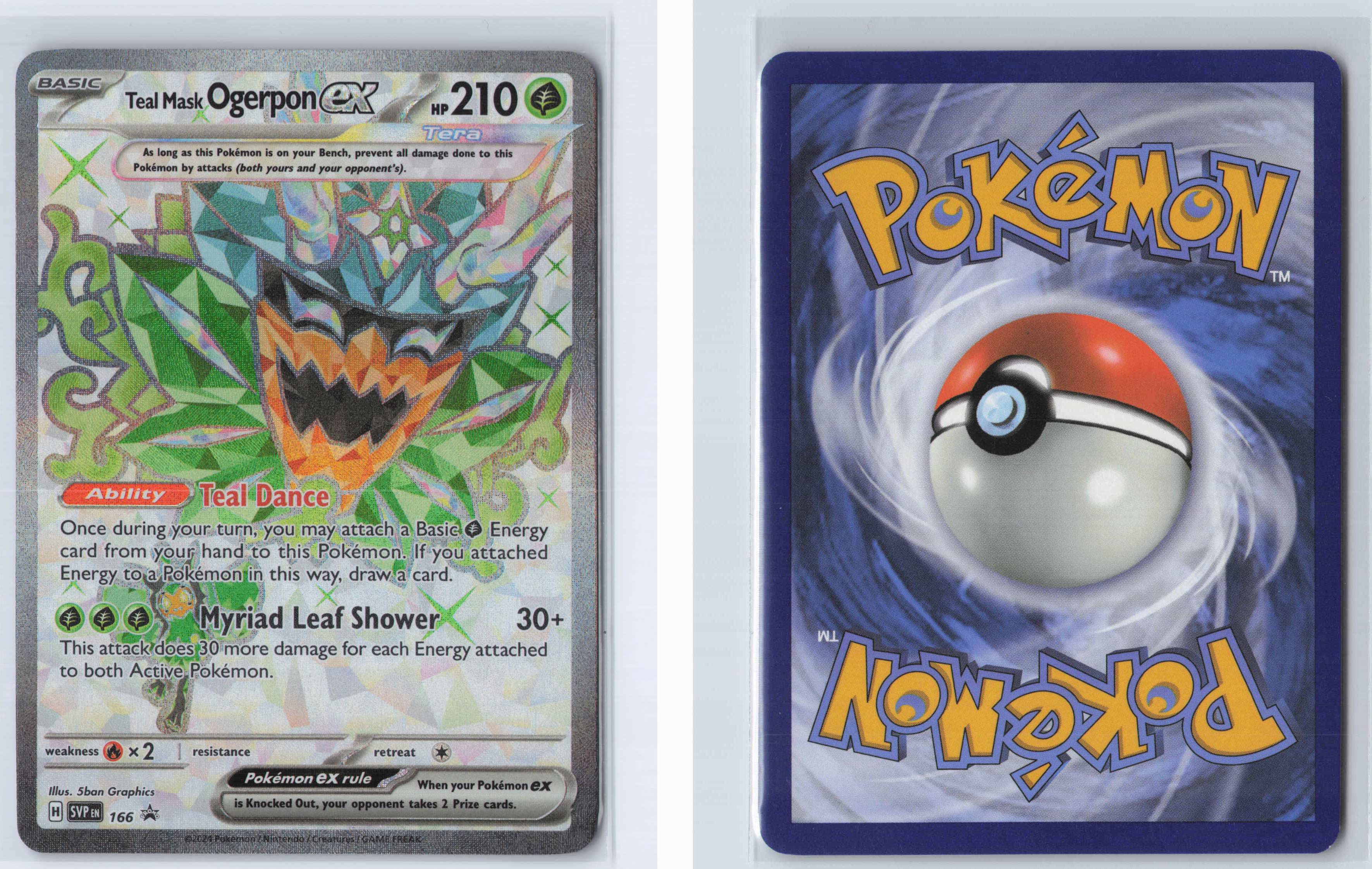 (#166) Teal Mask Ogerpon ex - [SV: Scarlet & Violet Promo Cards]