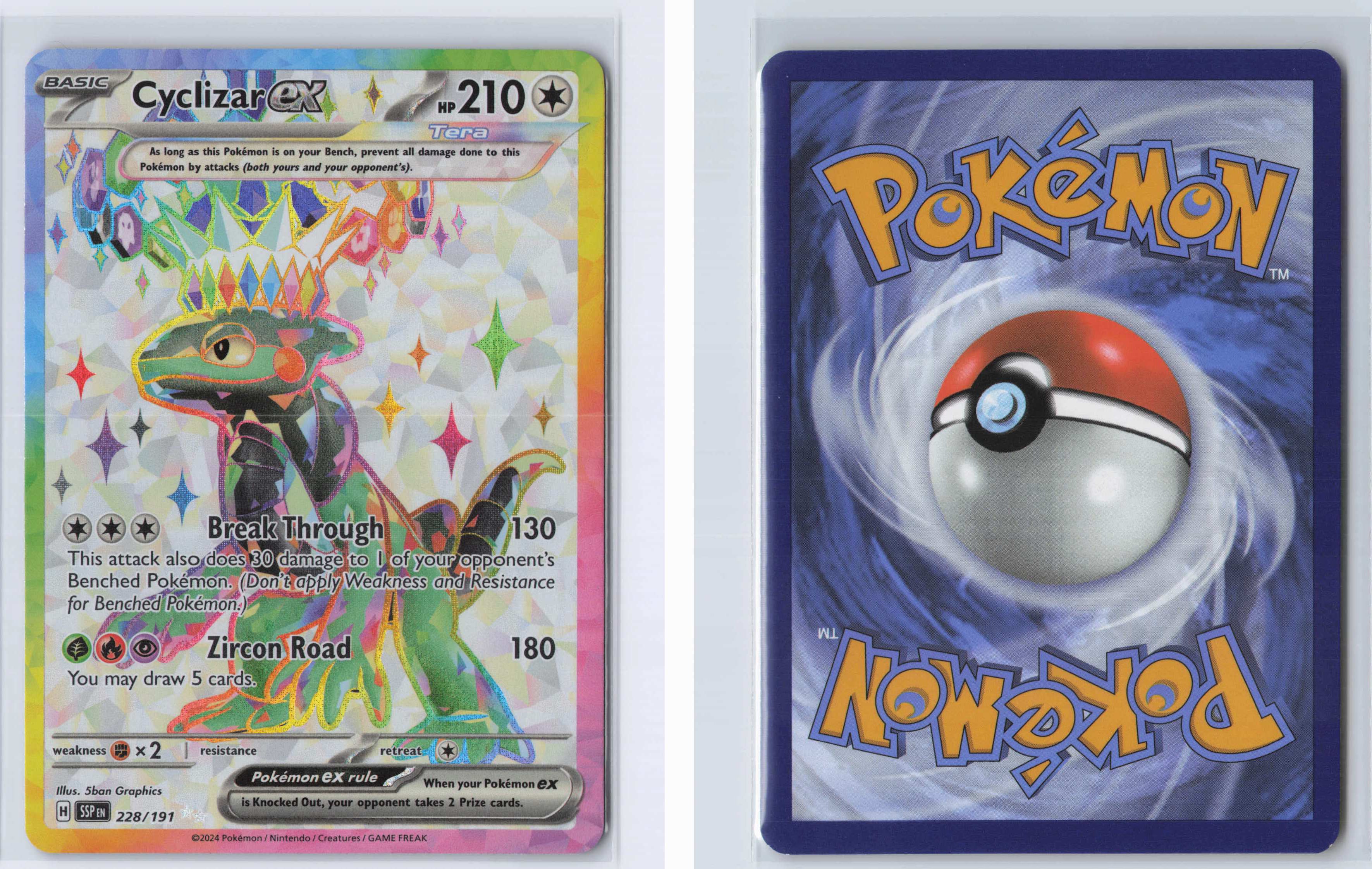 (#228/191) Cyclizar ex - [SV08: Surging Sparks]