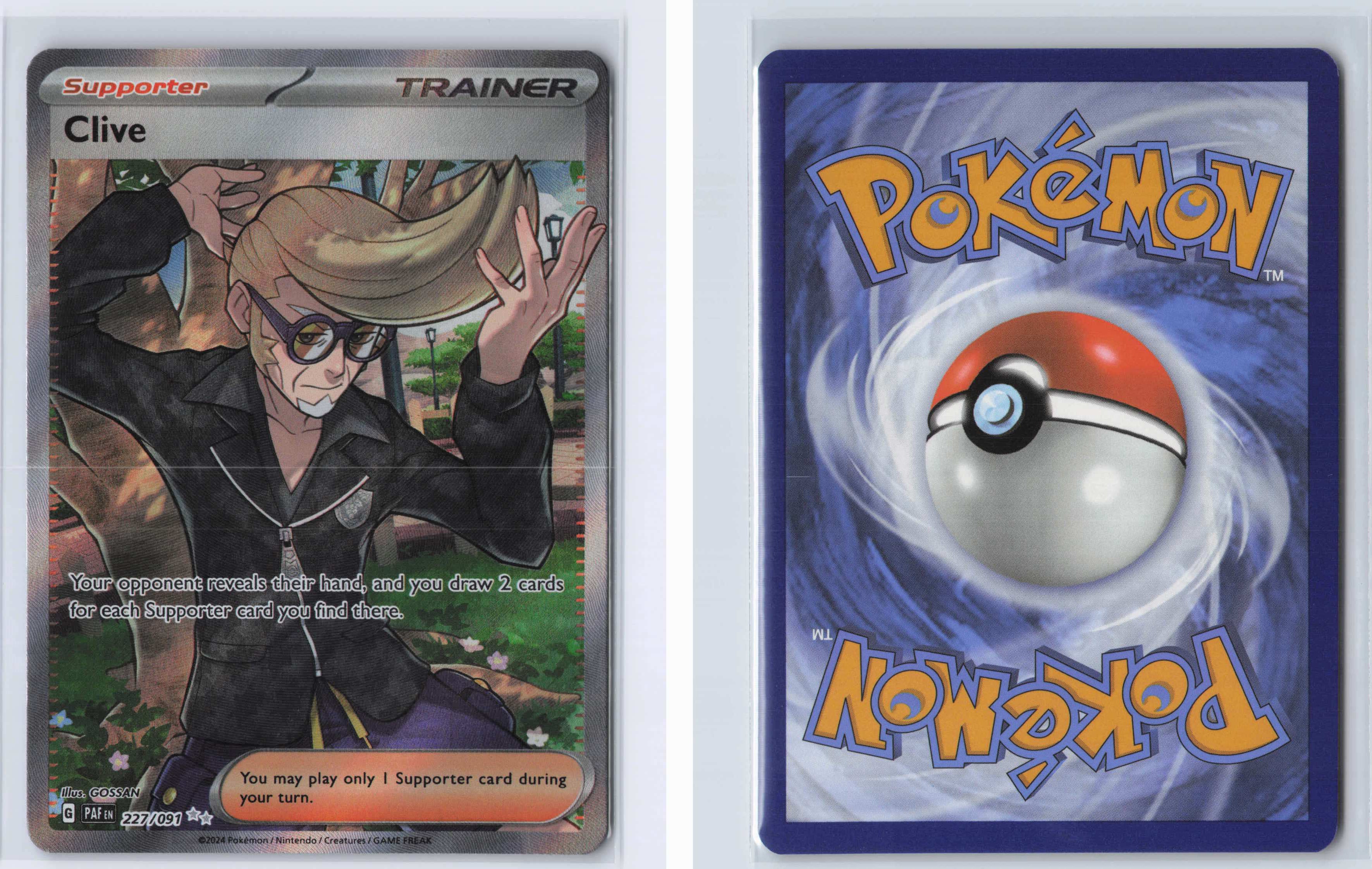 (#227/091) Clive [SV: Paldean Fates]