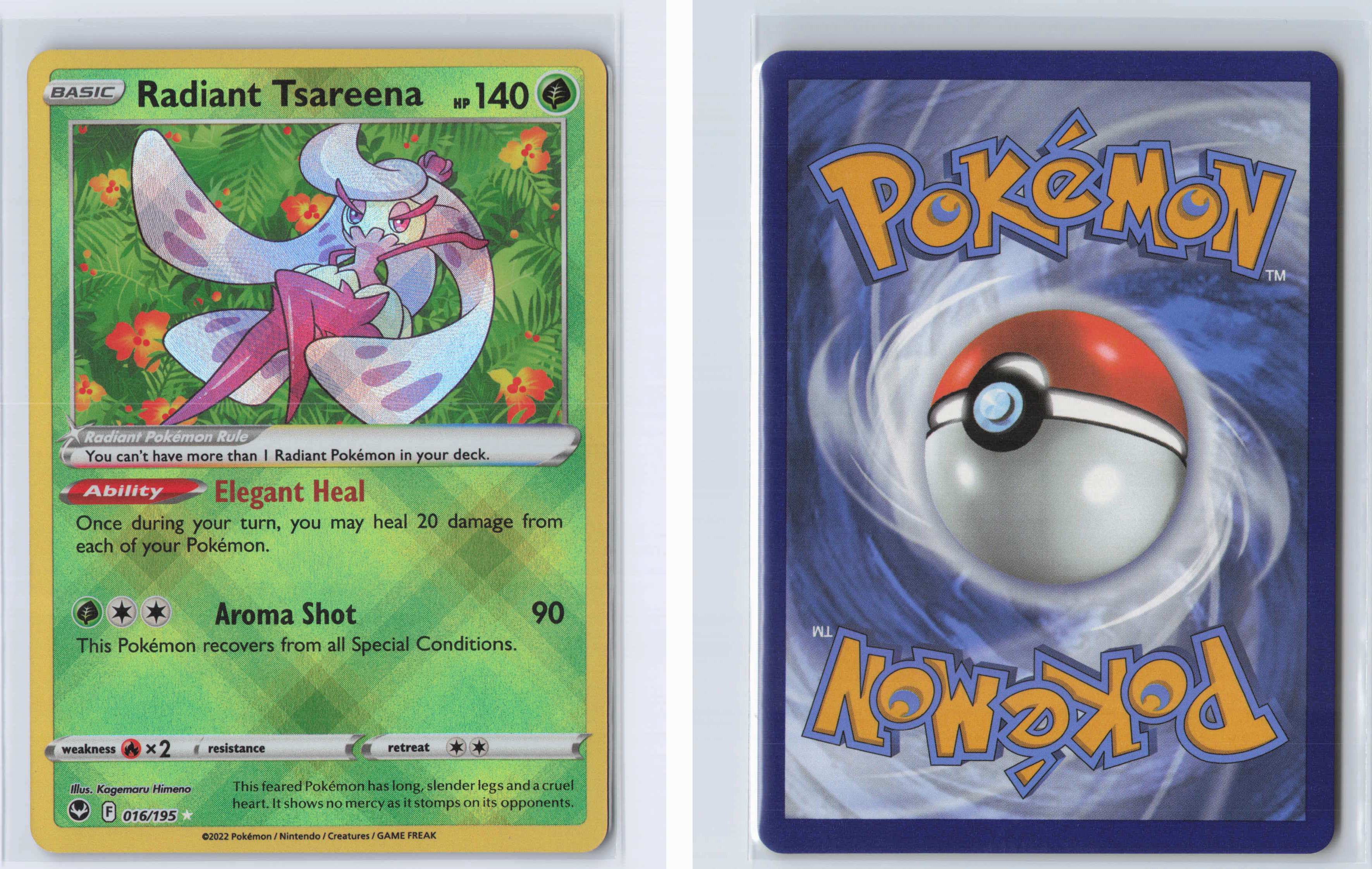 (#016/195) Radiant Tsareena [SWSH12: Silver Tempest]