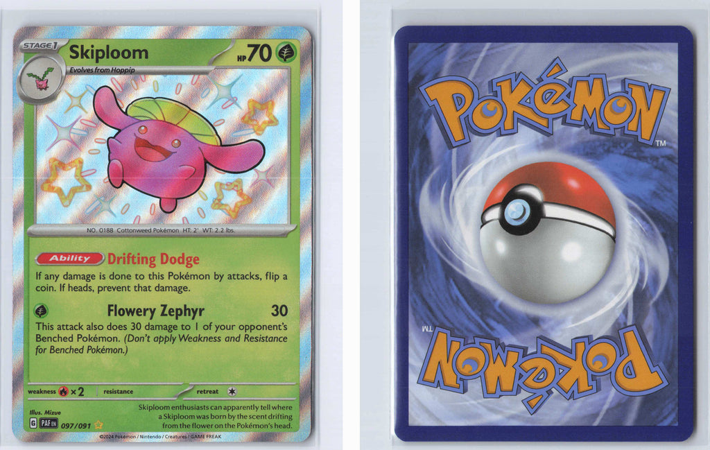 (#097/091) Skiploom [SV: Paldean Fates]