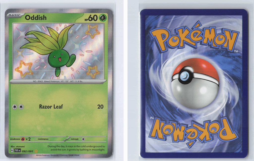 (#092/091) Oddish [SV: Paldean Fates]