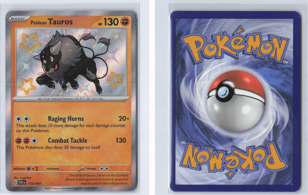 (#172/091) Paldean Tauros [SV: Paldean Fates]