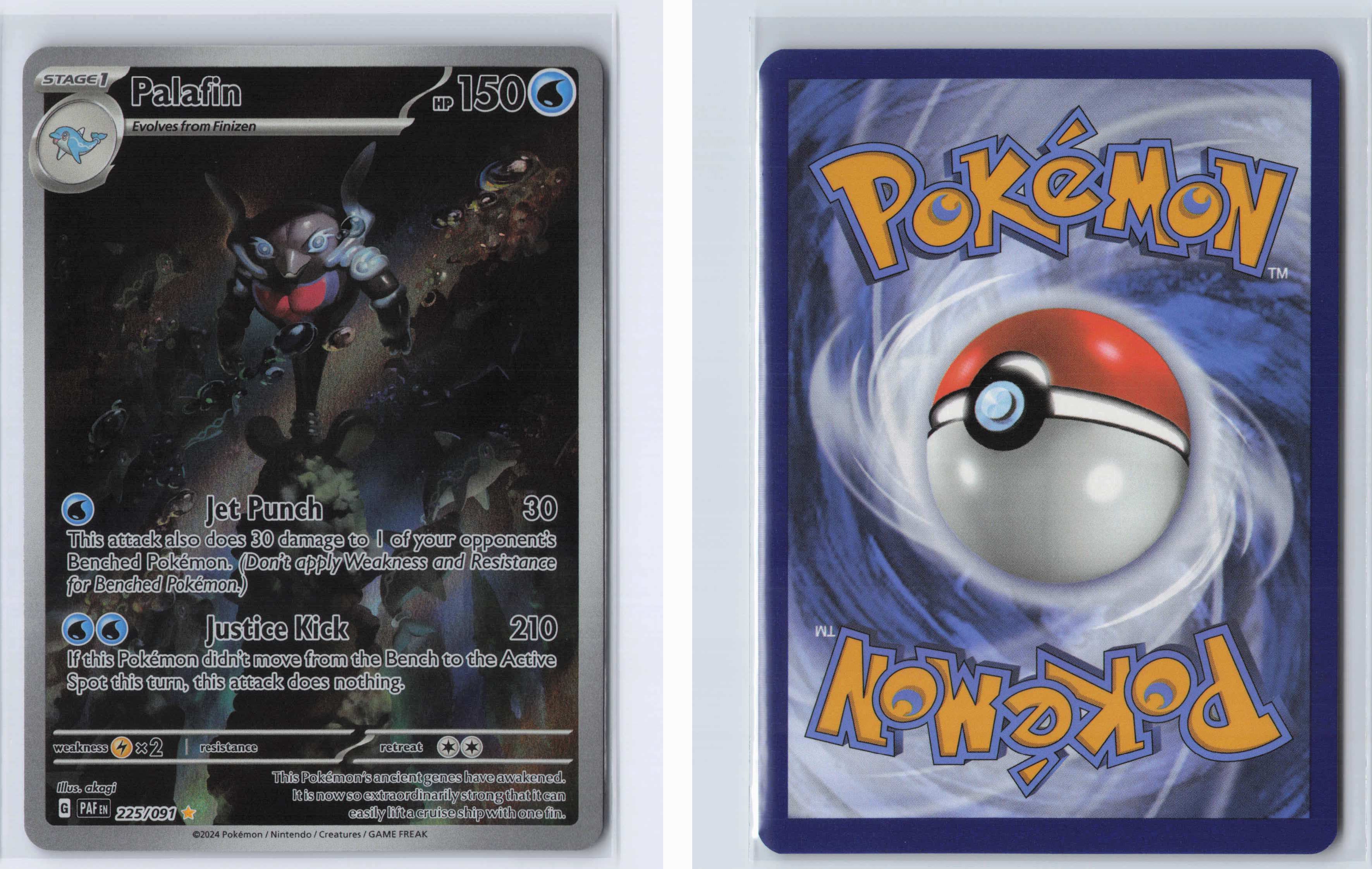 (#225/091) Palafin [SV: Paldean Fates]