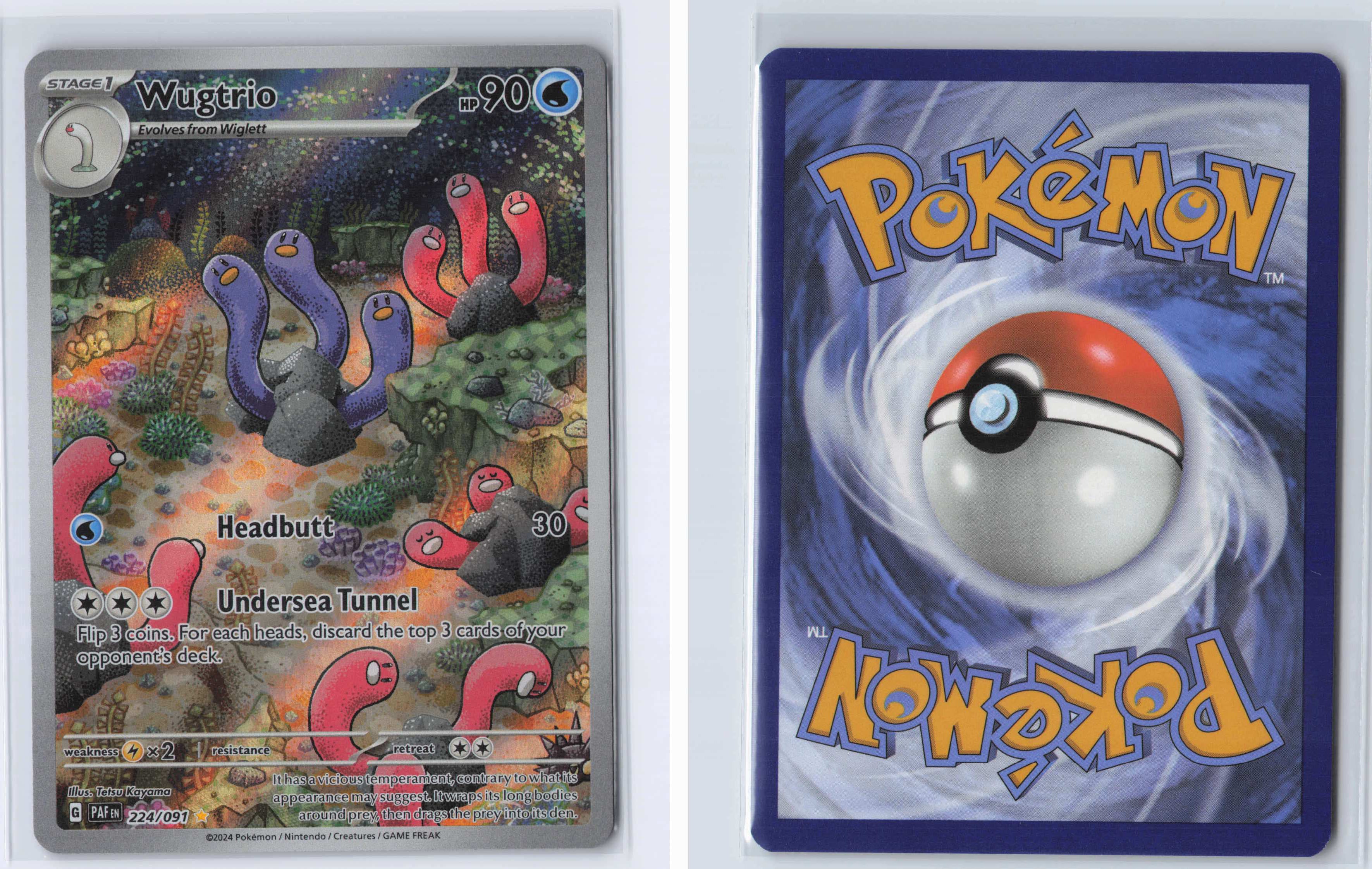 (#224/091) Wugtrio [SV: Paldean Fates]