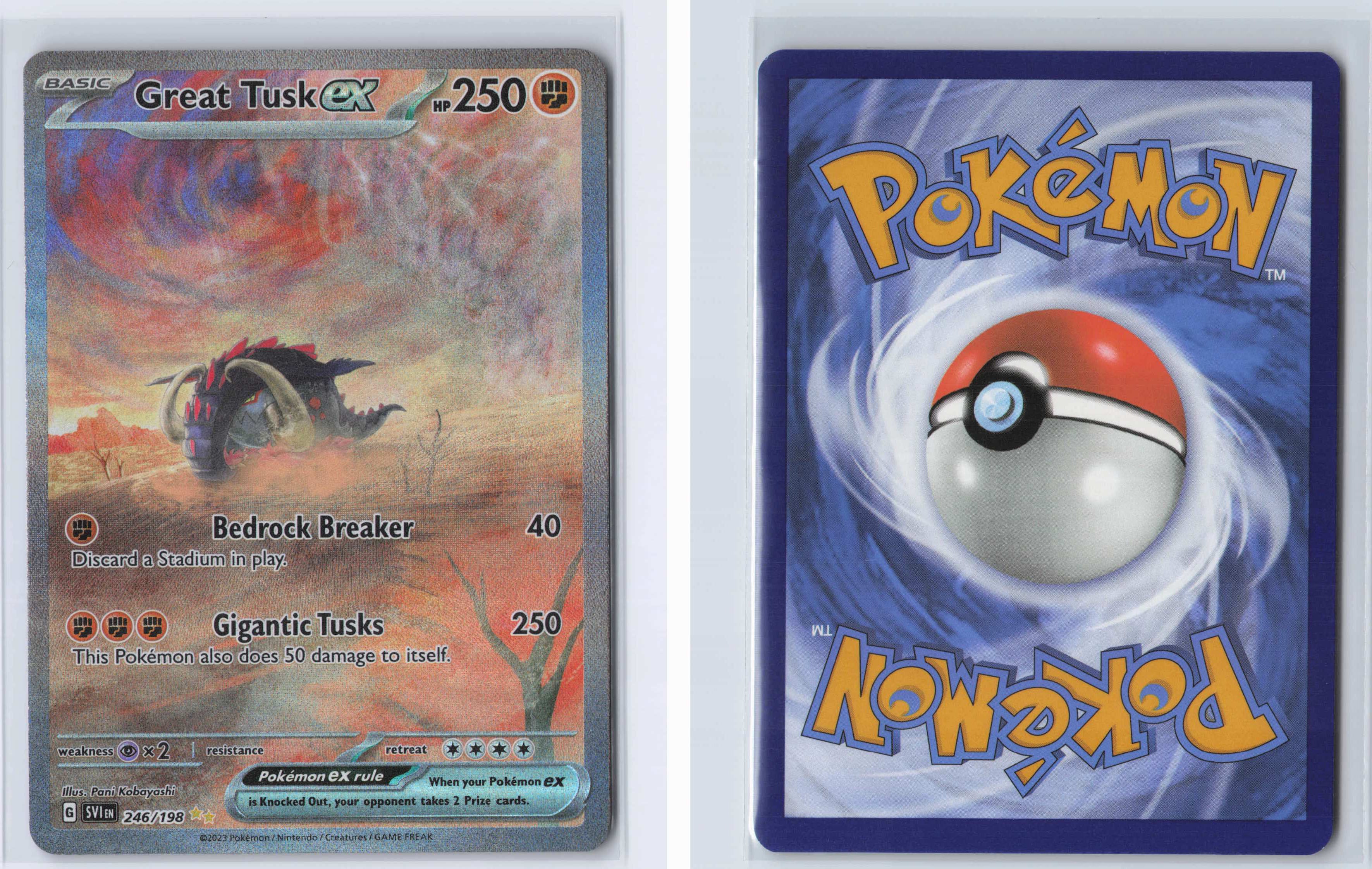 (#246/198) Great Tusk ex [SV01: Scarlet & Violet Base Set]