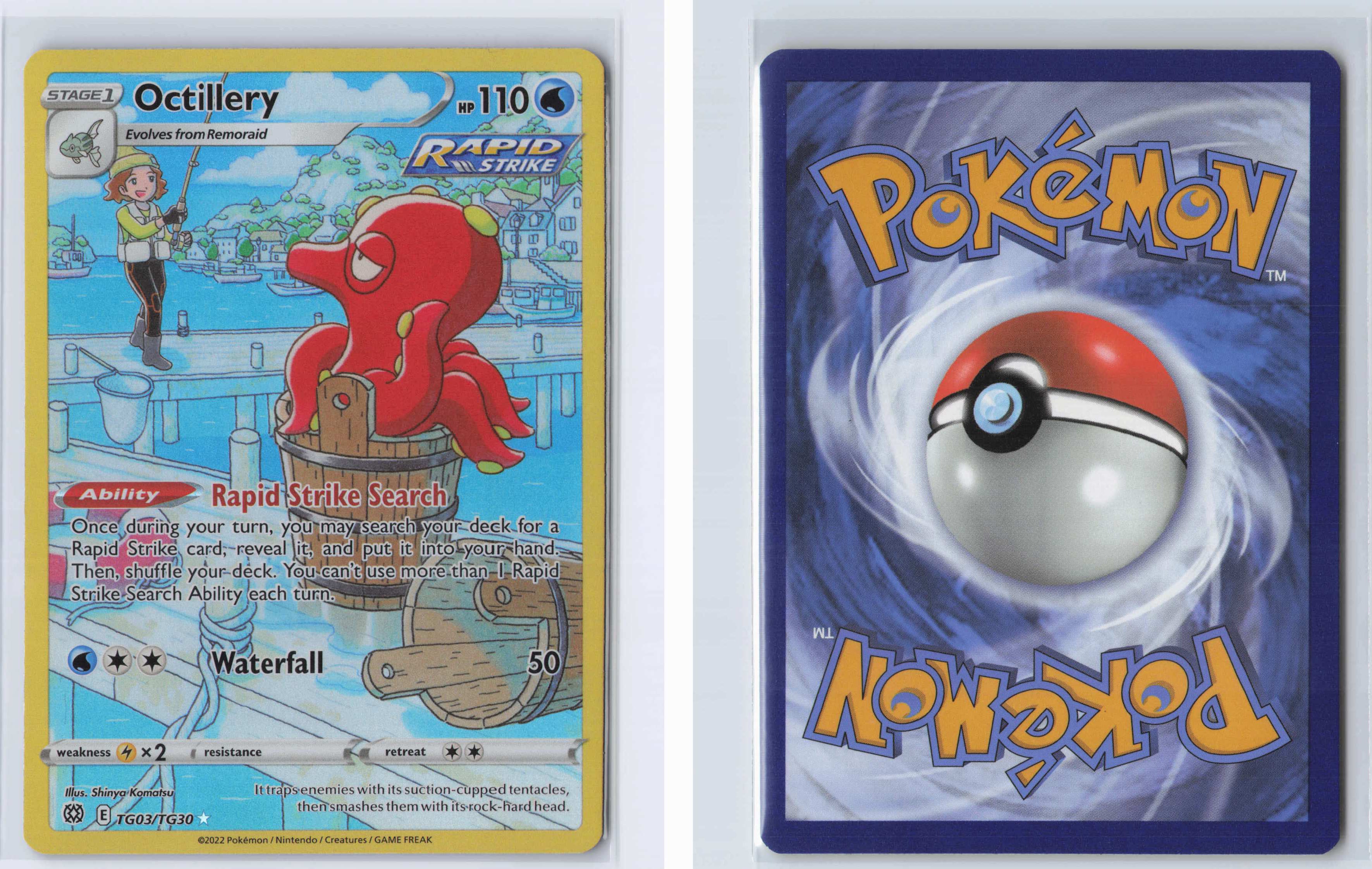 (#TG03/TG30) Octillery [SWSH09: Brilliant Stars Trainer Gallery]
