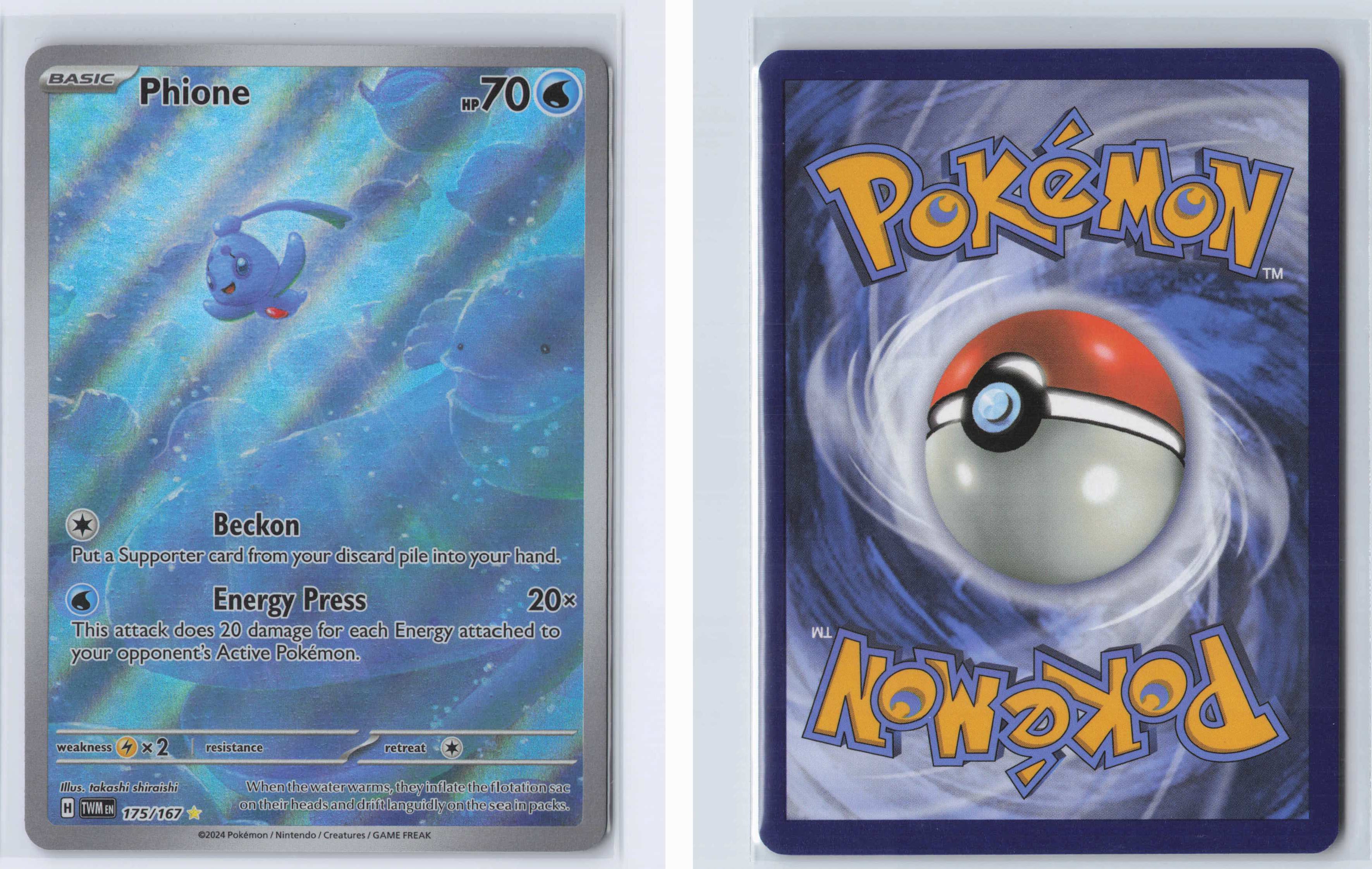 (#175/167) Phione [SV06: Twilight Masquerade]